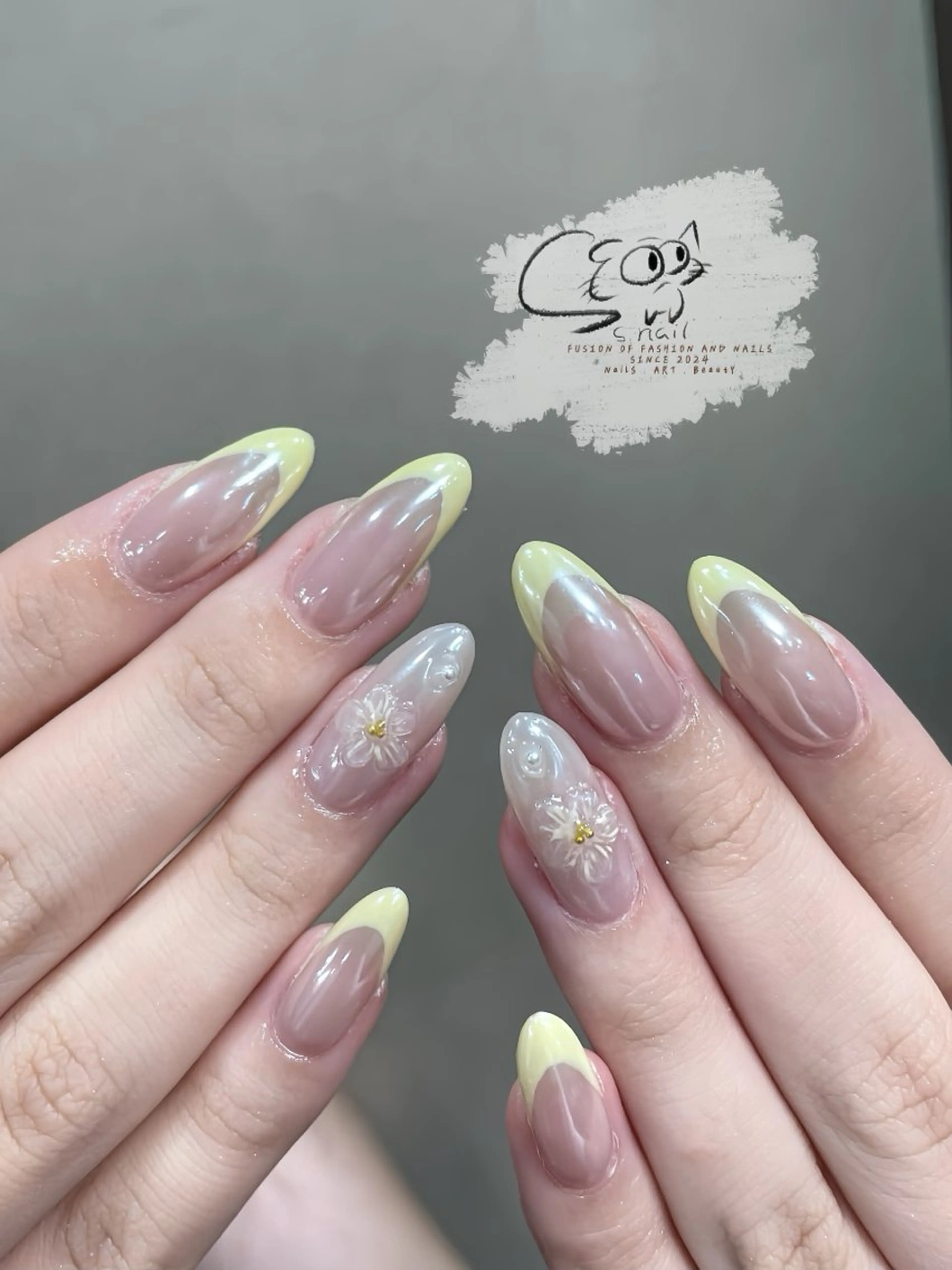 ネイル チークネイル フレンチネイル グラデーション マグネットネイル ワンカラーネイル ハンドネイル S.nail所属・S.nail _のネイルデザイン