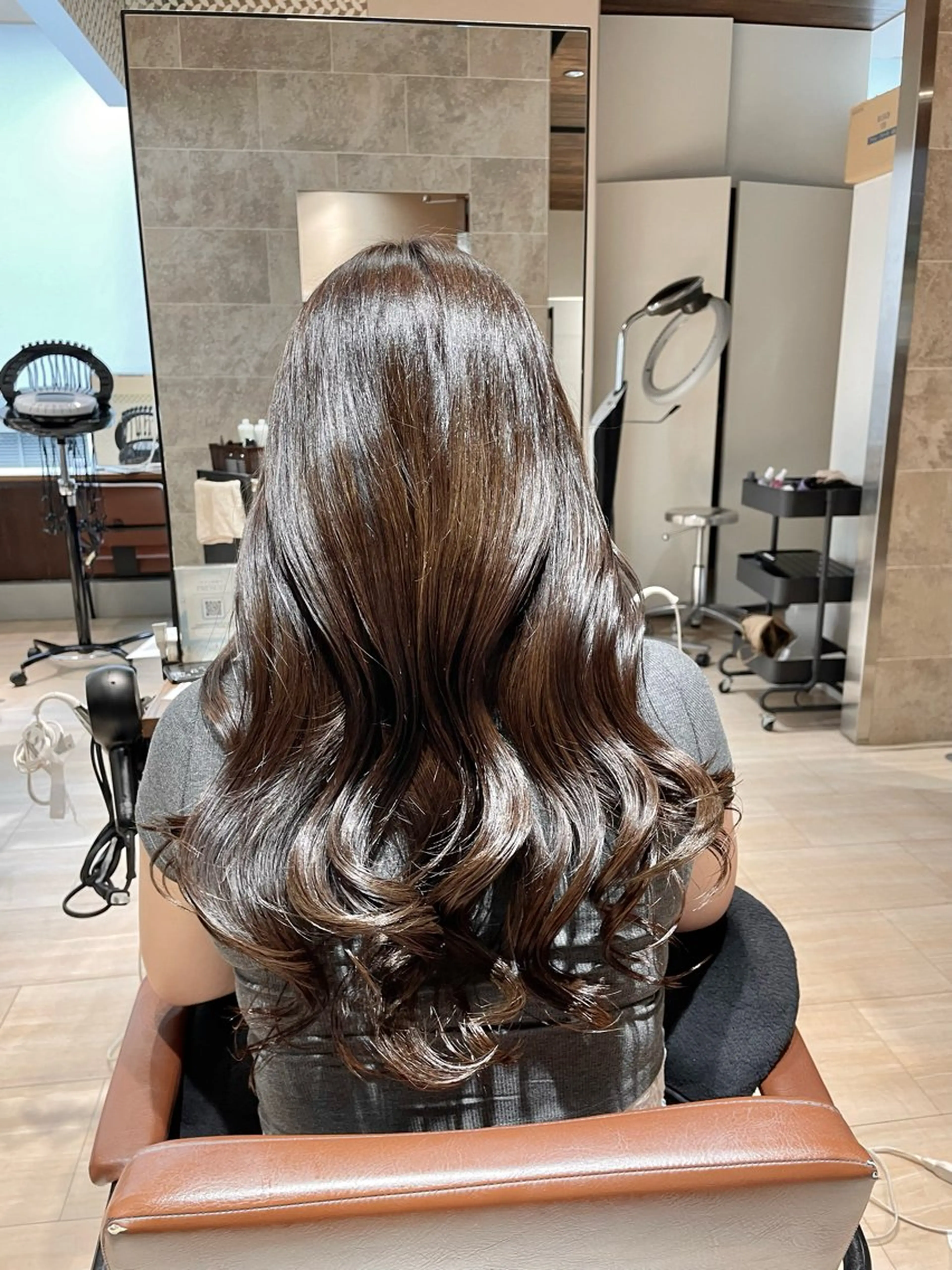 ヘアアレンジ ヘアセット 艶カラー/アレンジ/ はまぐちうみのヘアスタイル