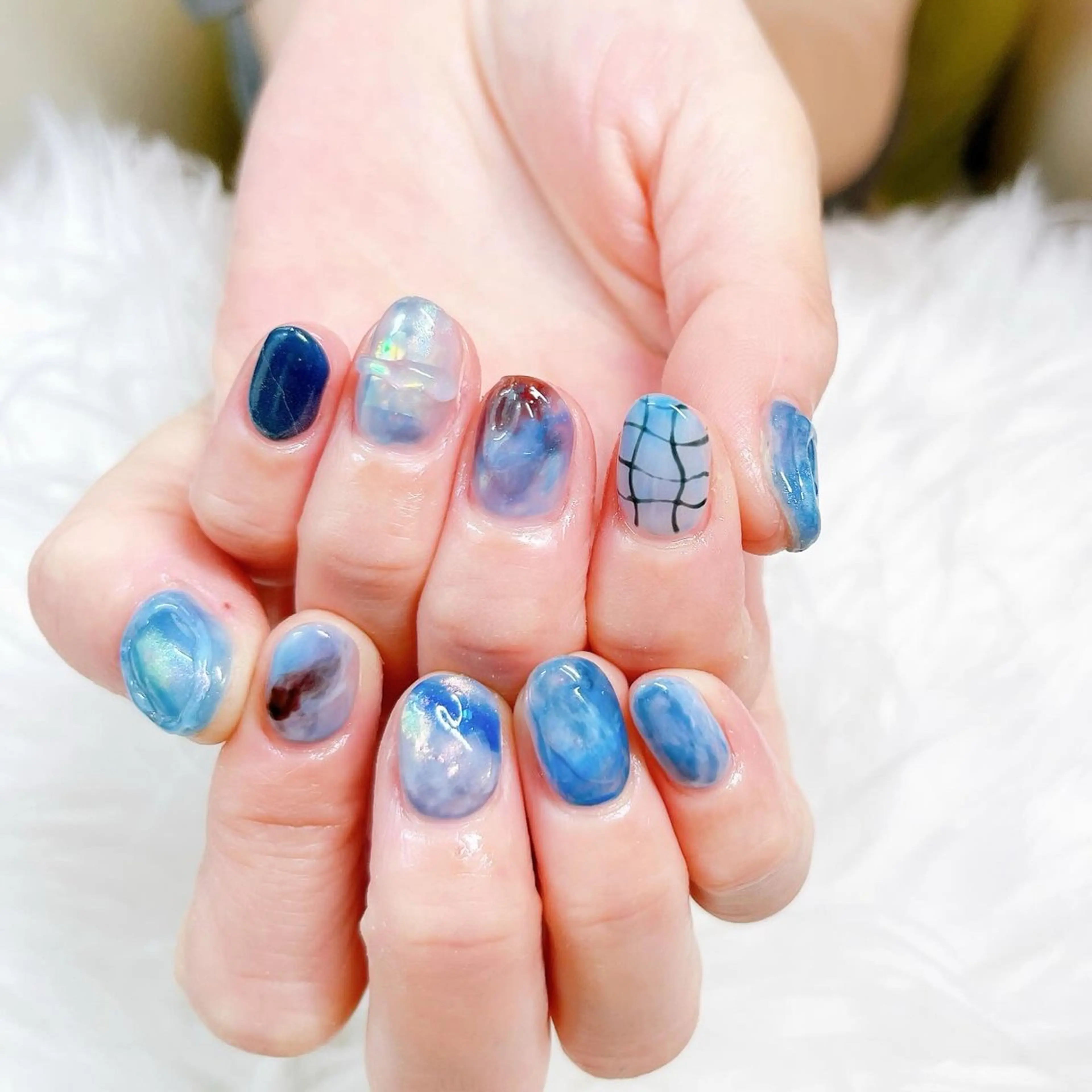 ネイル ハンドネイル 根津 綾子のネイルデザイン