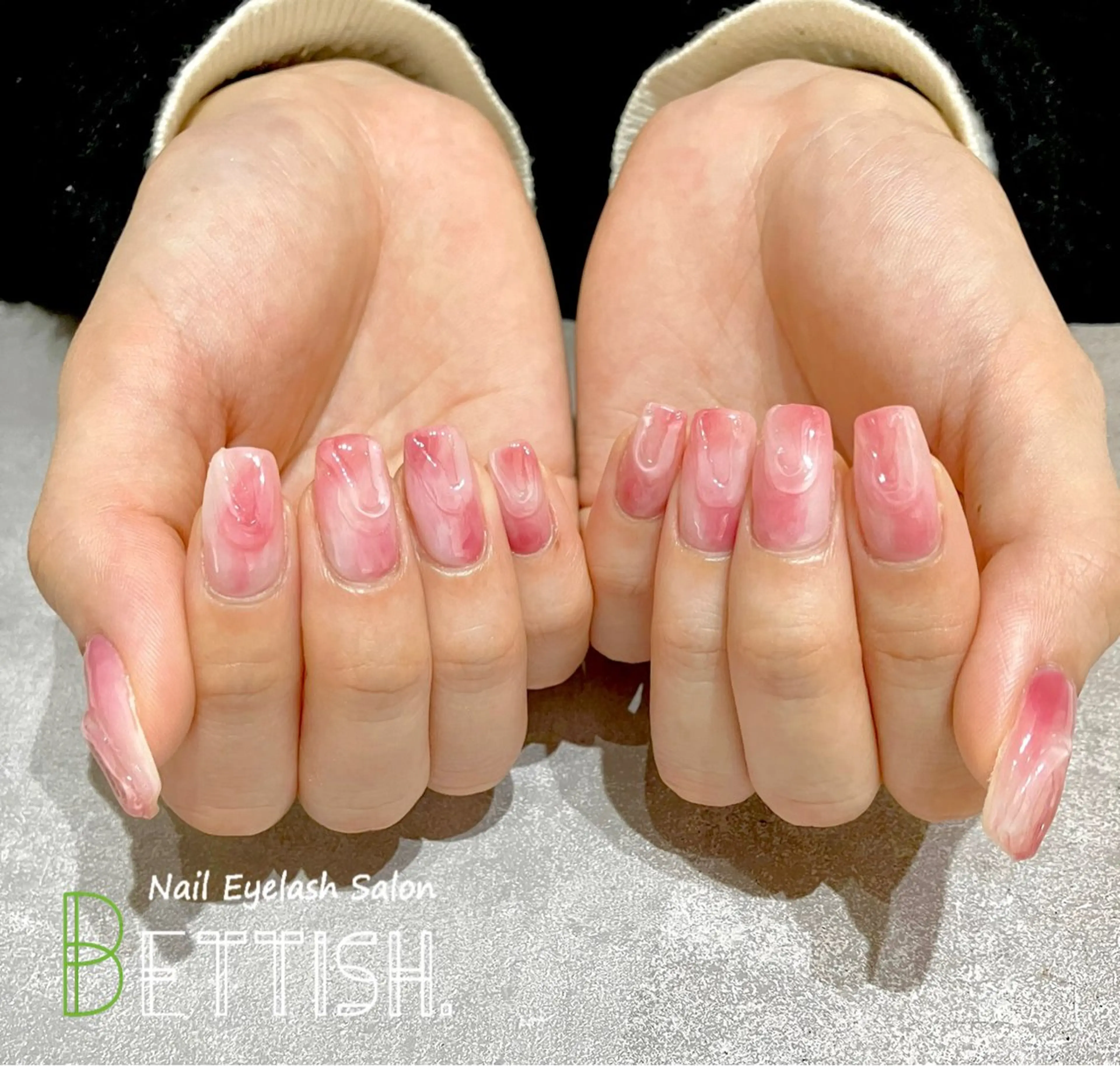 ネイル ピンク 春ネイル ハンドネイル BETTISH. KUMIKO☺︎︎のネイルデザイン