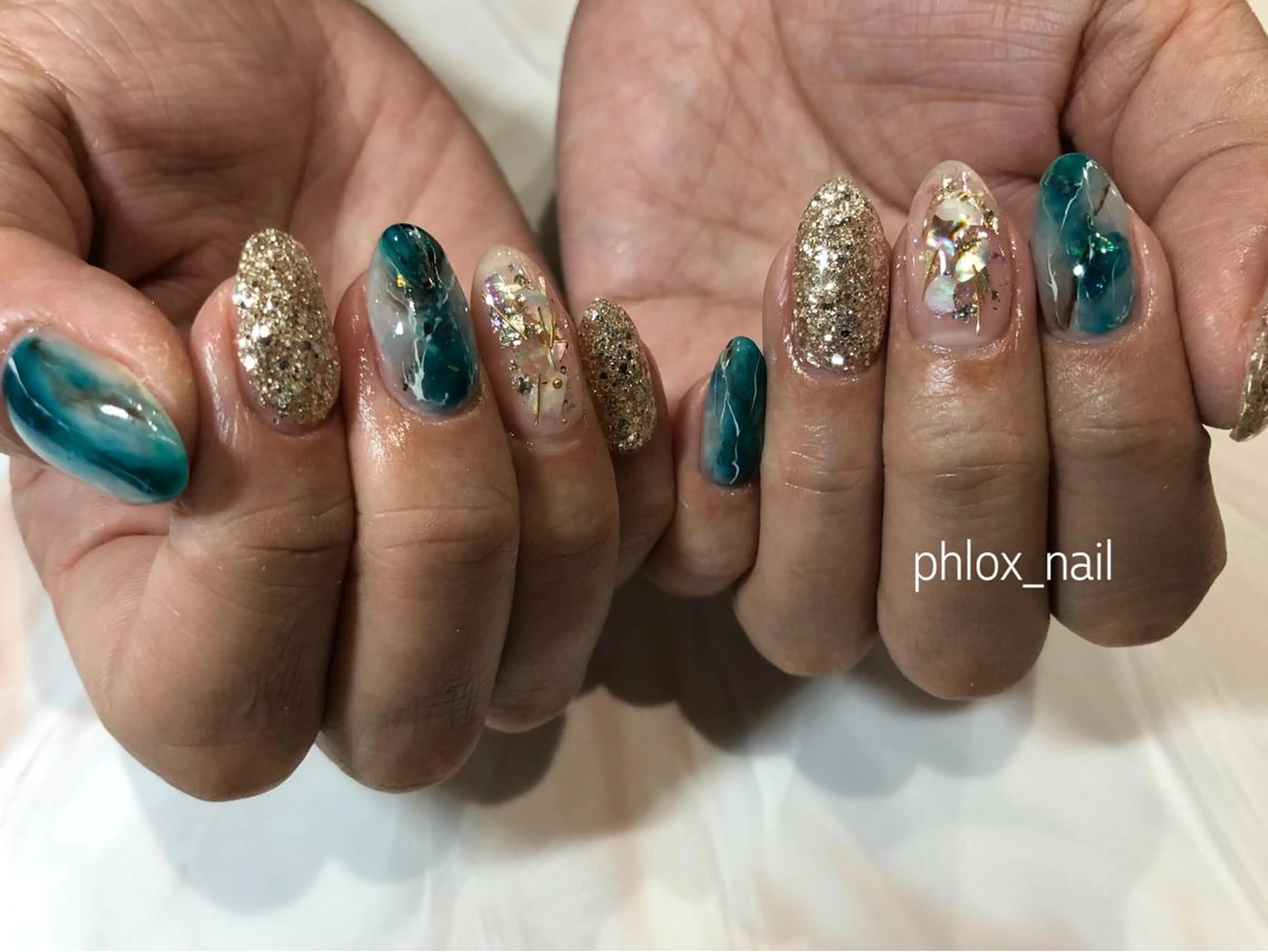 ネイル s/w ＿shokoのネイルデザイン