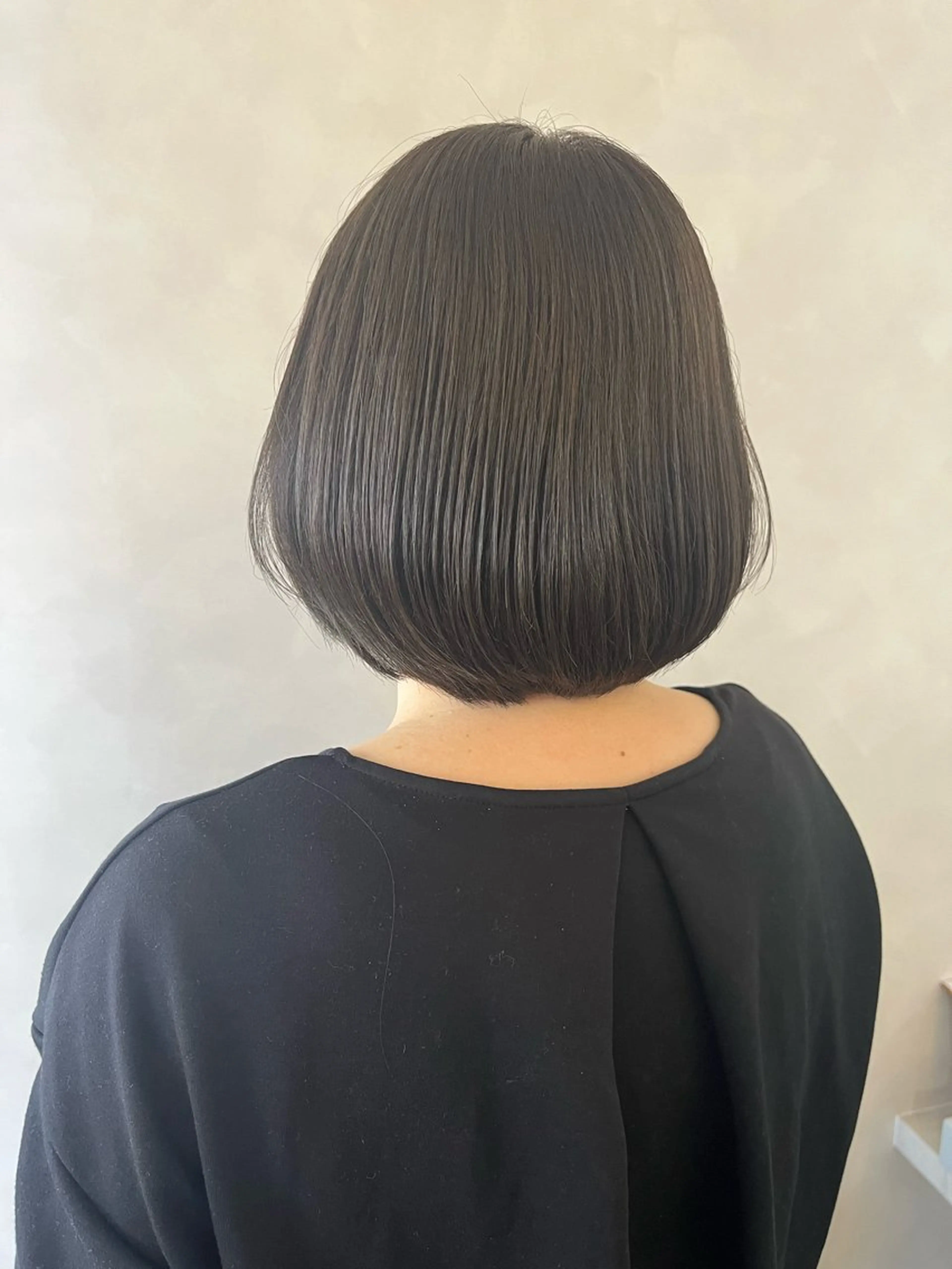 カラー オリーブカラー Laffy所属・栗本 栞のヘアスタイル