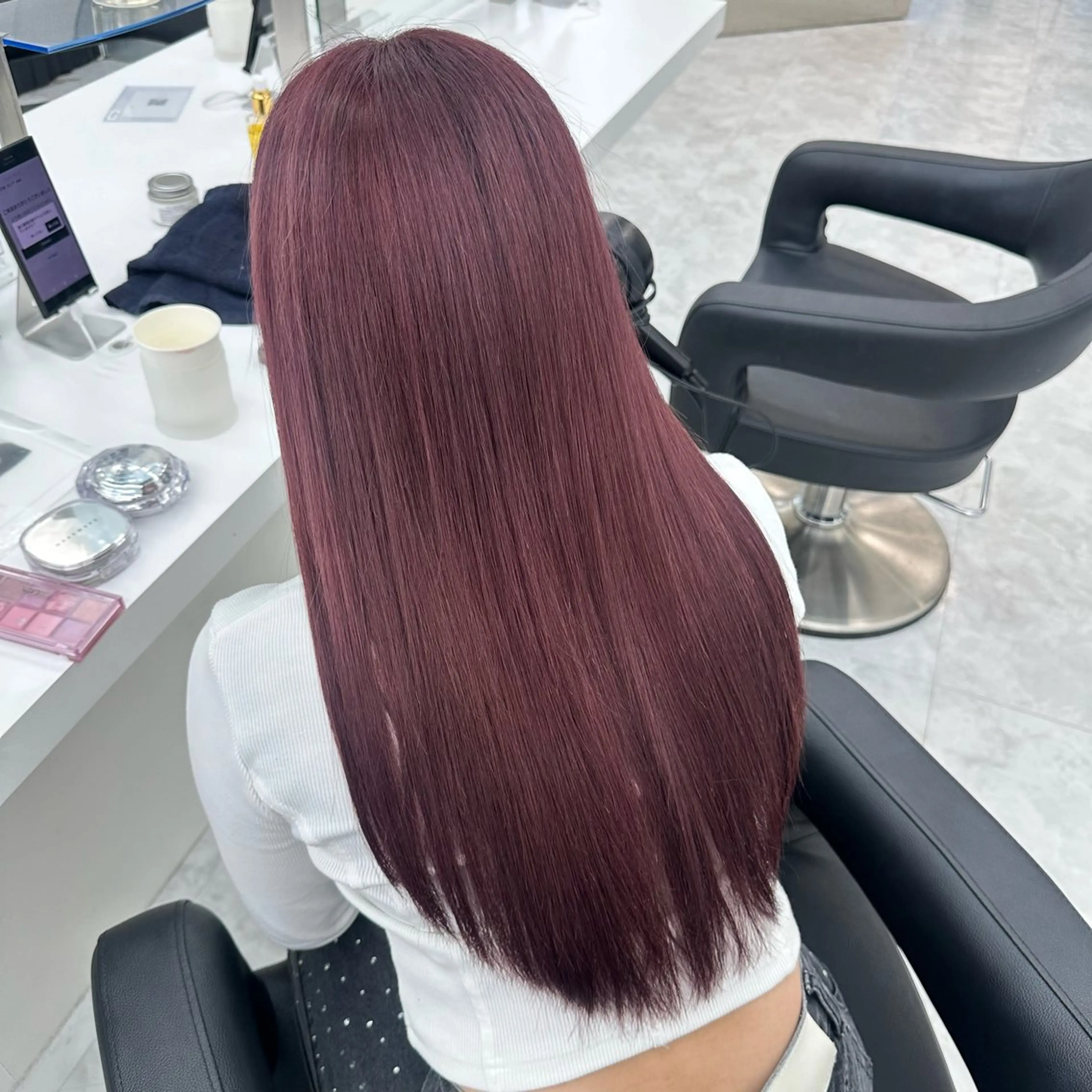 ロング カラー ヘアカラー mina/暖色カラー 🥀韓国風カット🥀のヘアスタイル