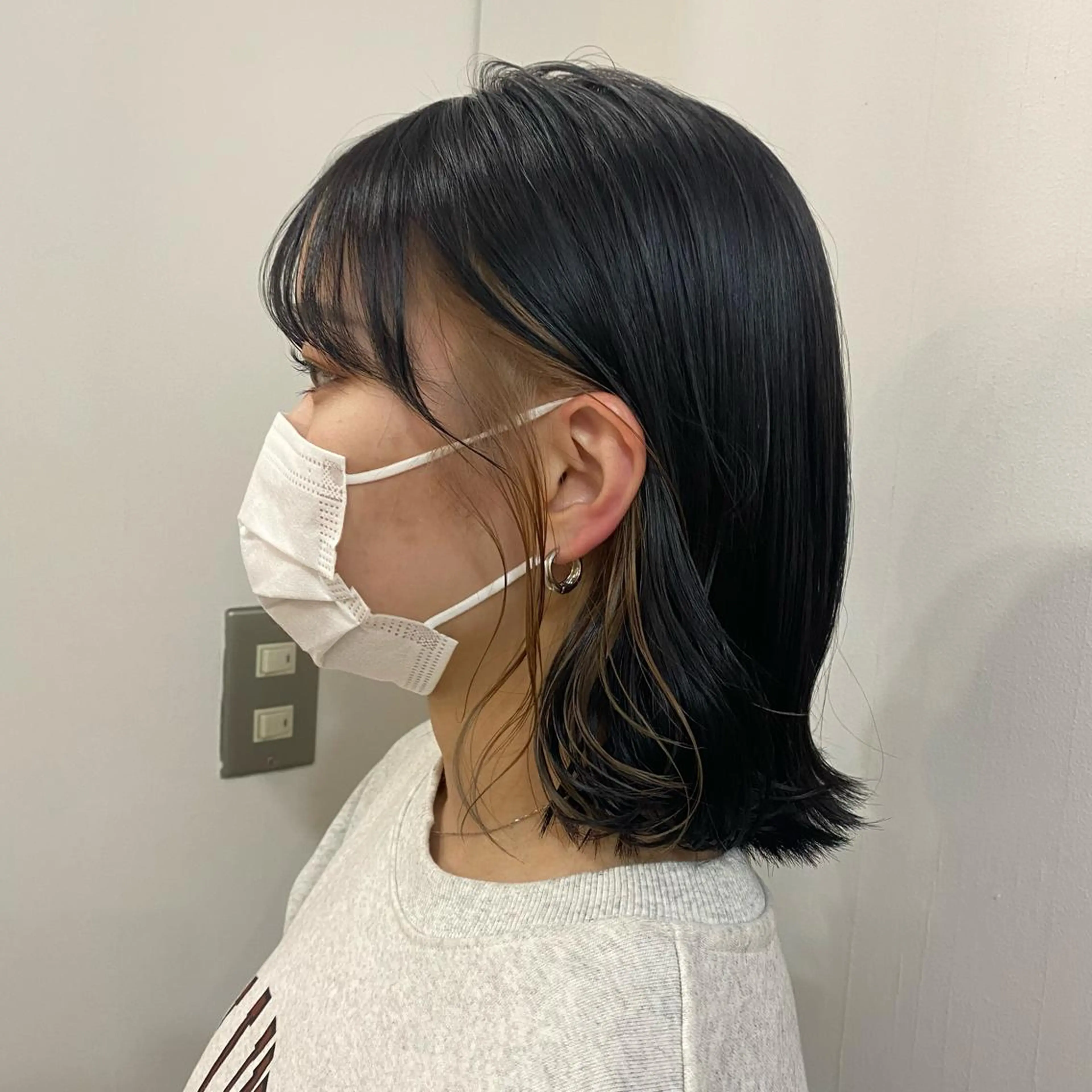 ミディアム カラー 🪭risa 暖色/レイヤー🪭のヘアスタイル