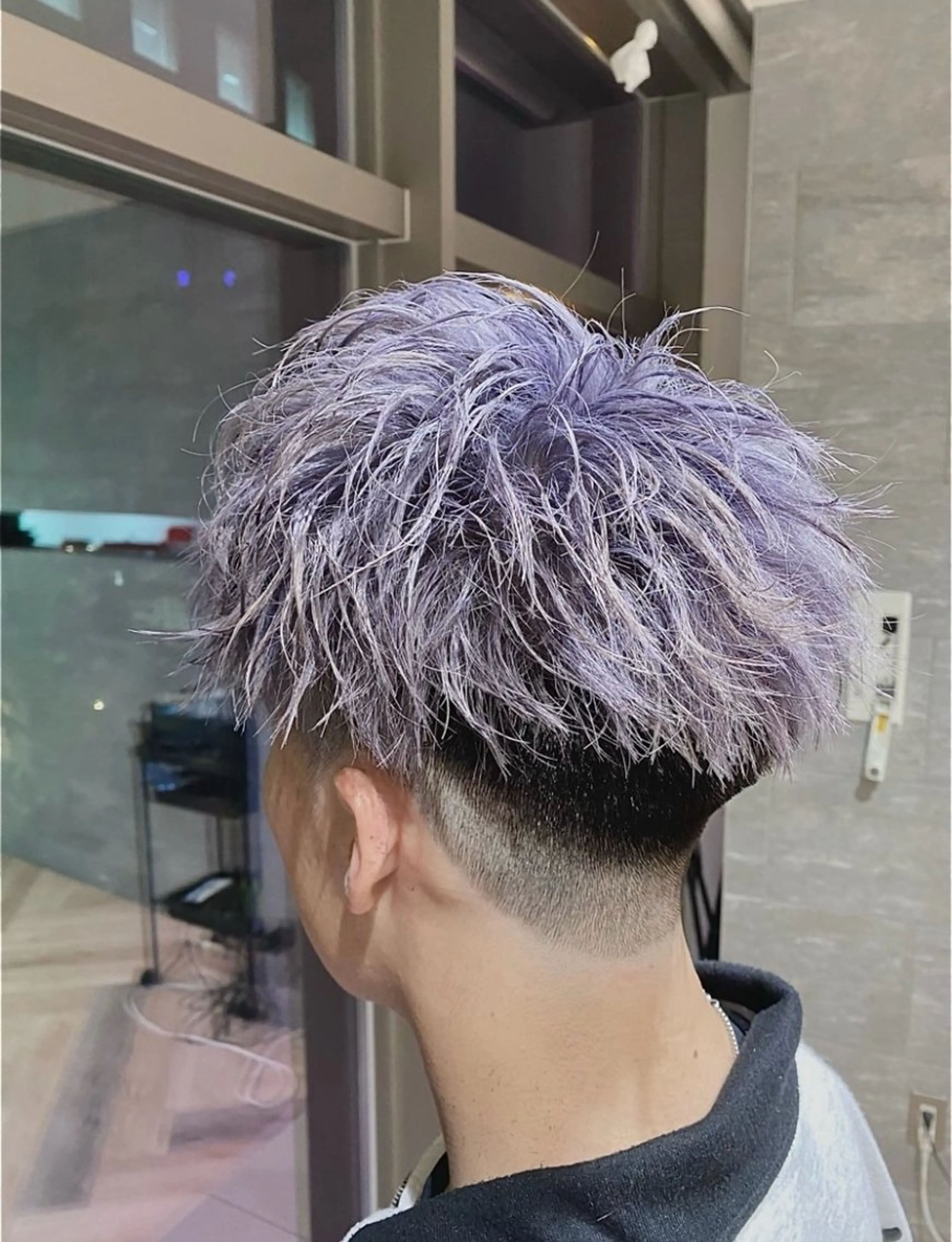 メンズ メンズ特化/フェザー /パーマ/伊勢元のヘアスタイル