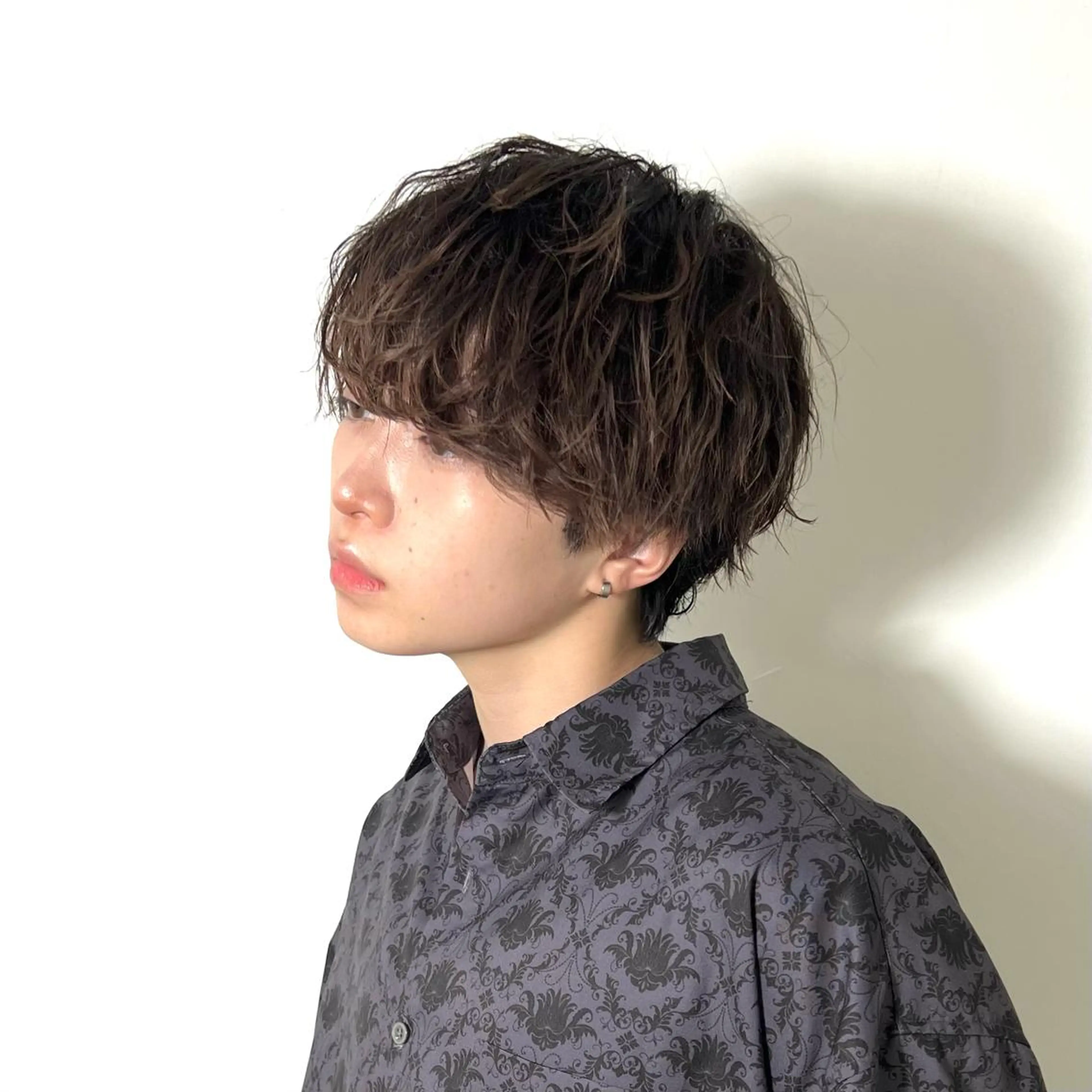 ショート パーマ メンズ 柏メンズカットパーマ NO.1タイチのヘアスタイル