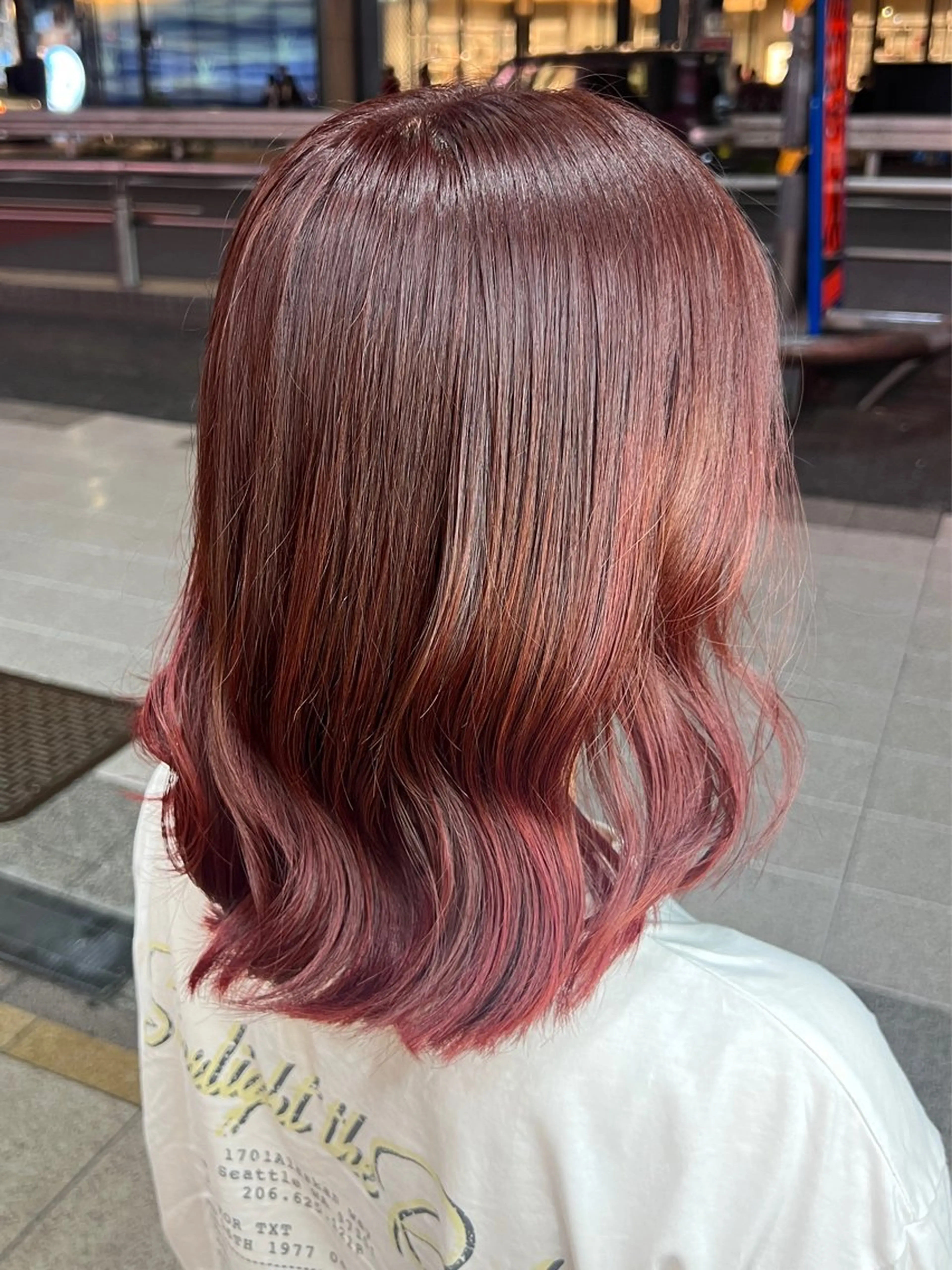 ミディアム vain　渋谷【ヴェイン シブヤ】所属・Rio / 縮毛矯正🍒のヘアスタイル