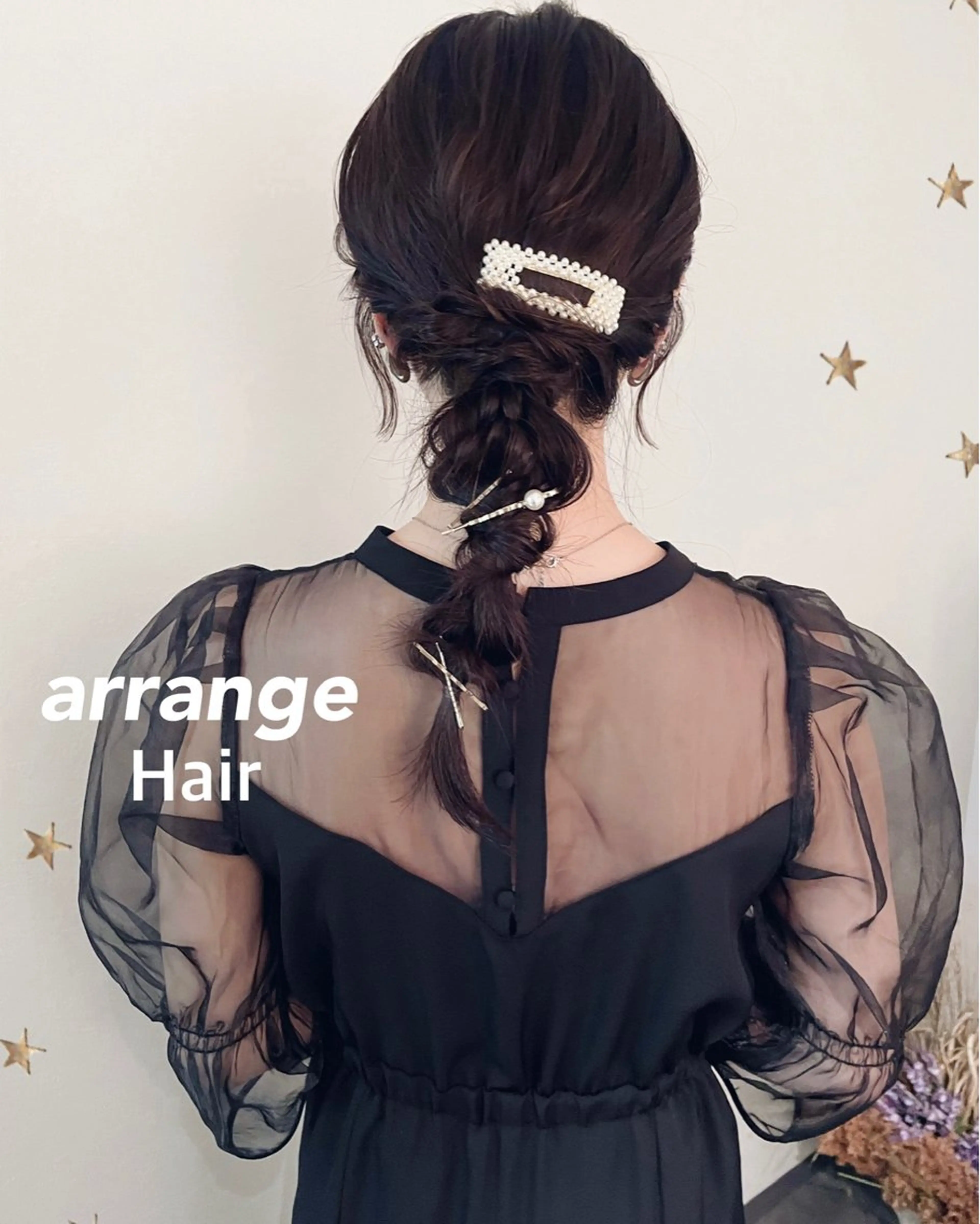 セミロング ヘアアレンジ ヘアセット salon AKIRA所属・市川 千夏のヘアスタイル