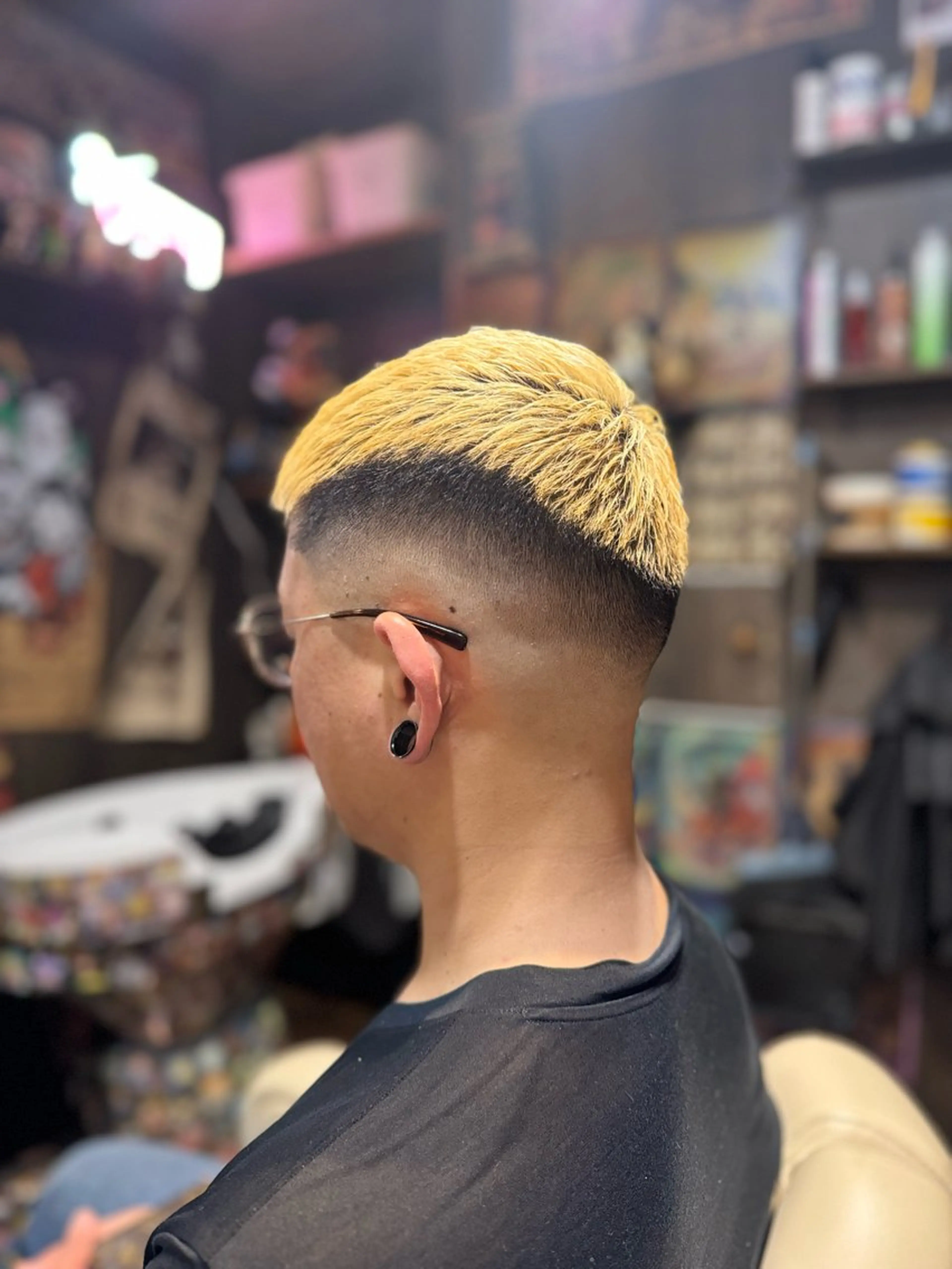ショート Barber Studio RAFTEL所属・KE KEのヘアスタイル