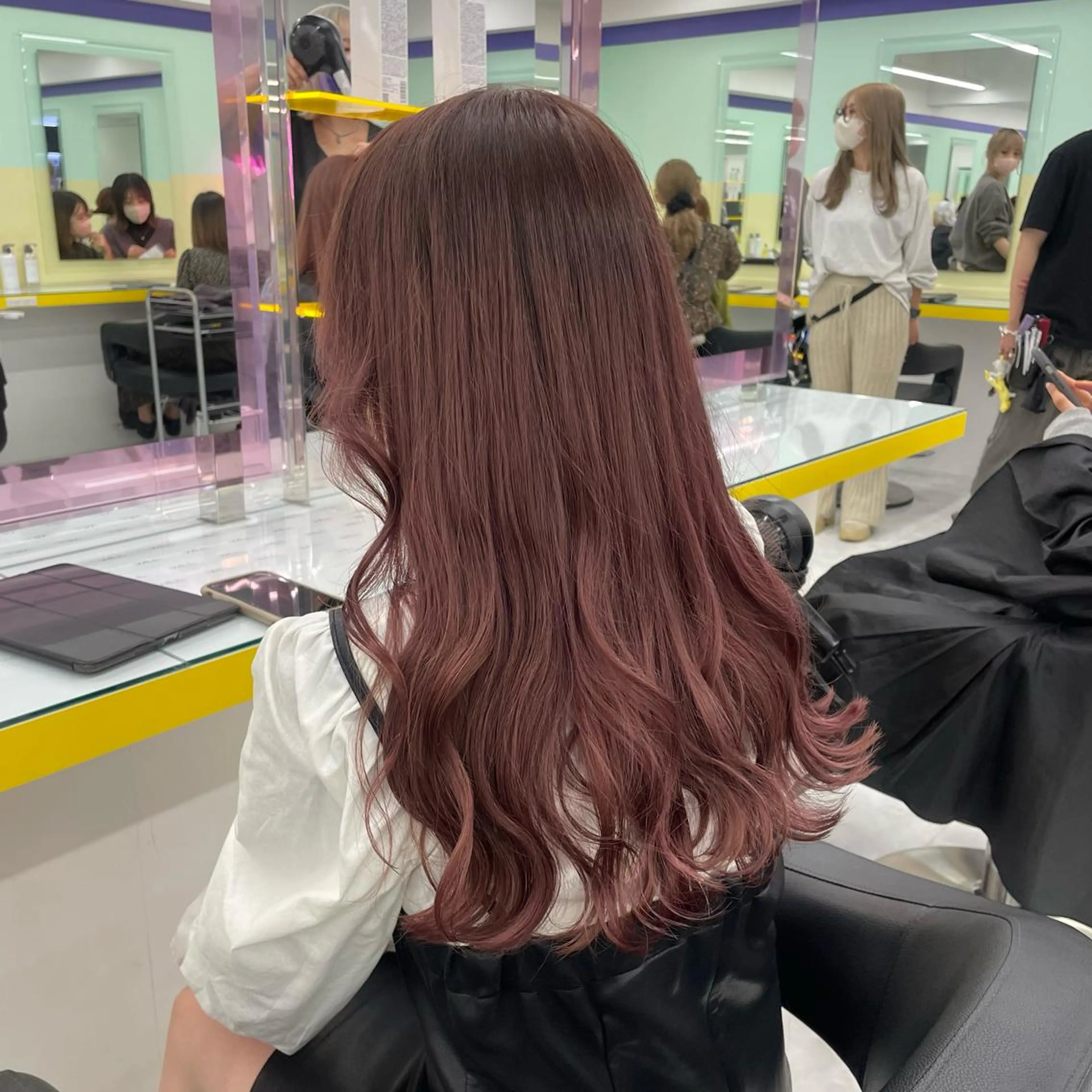 ロング 🤍韓国トレンド ヘア🤍miku🤍のヘアスタイル