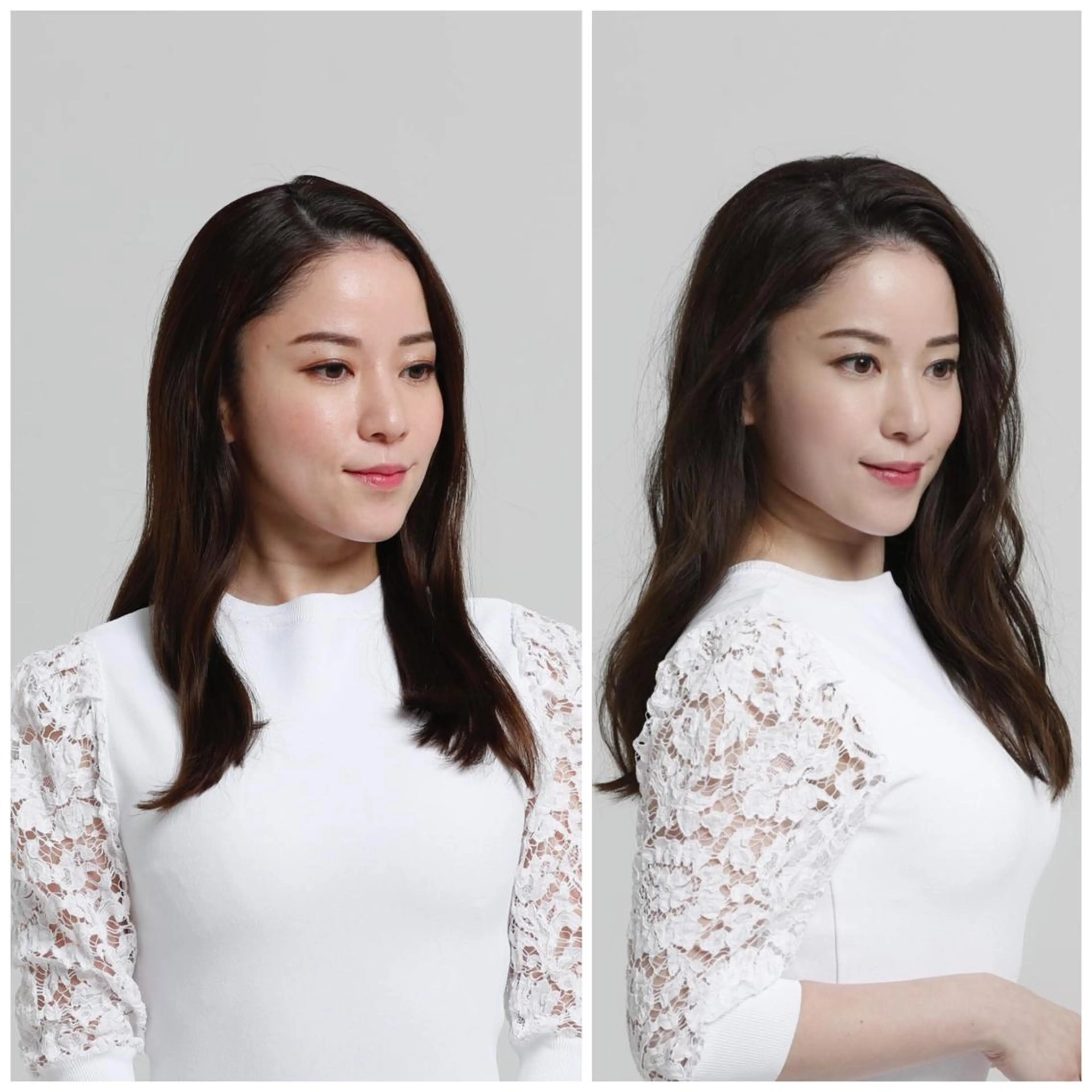 セミロング ヘアアレンジ マツエク・マツパ セミロングパーマ エクステ TERROIR LABORATORY所属・TERROIR YOSHIMIのマツエク・マツパデザイン