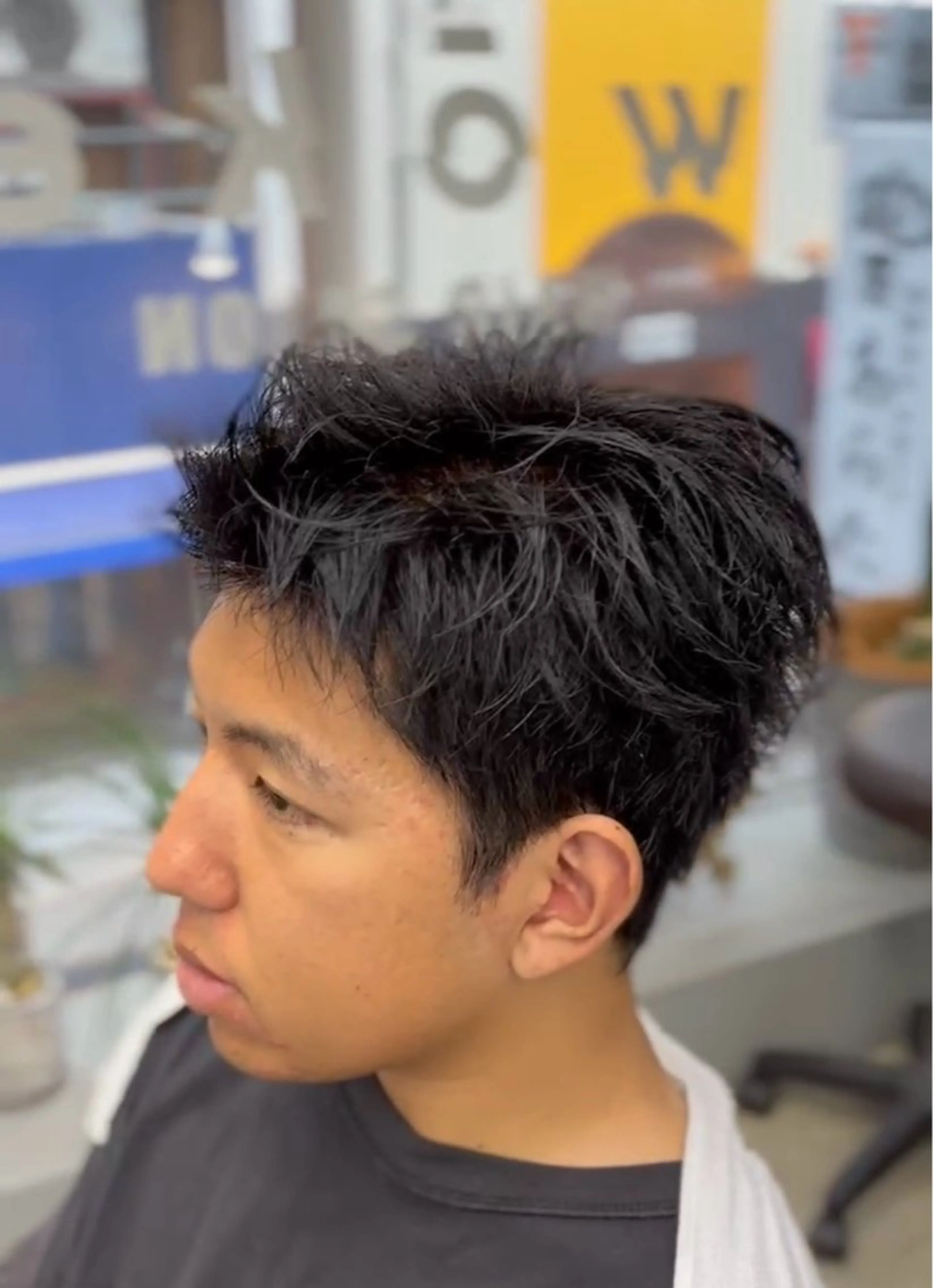 ショート メンズ メンズ専門サロン wokeのヘアスタイル