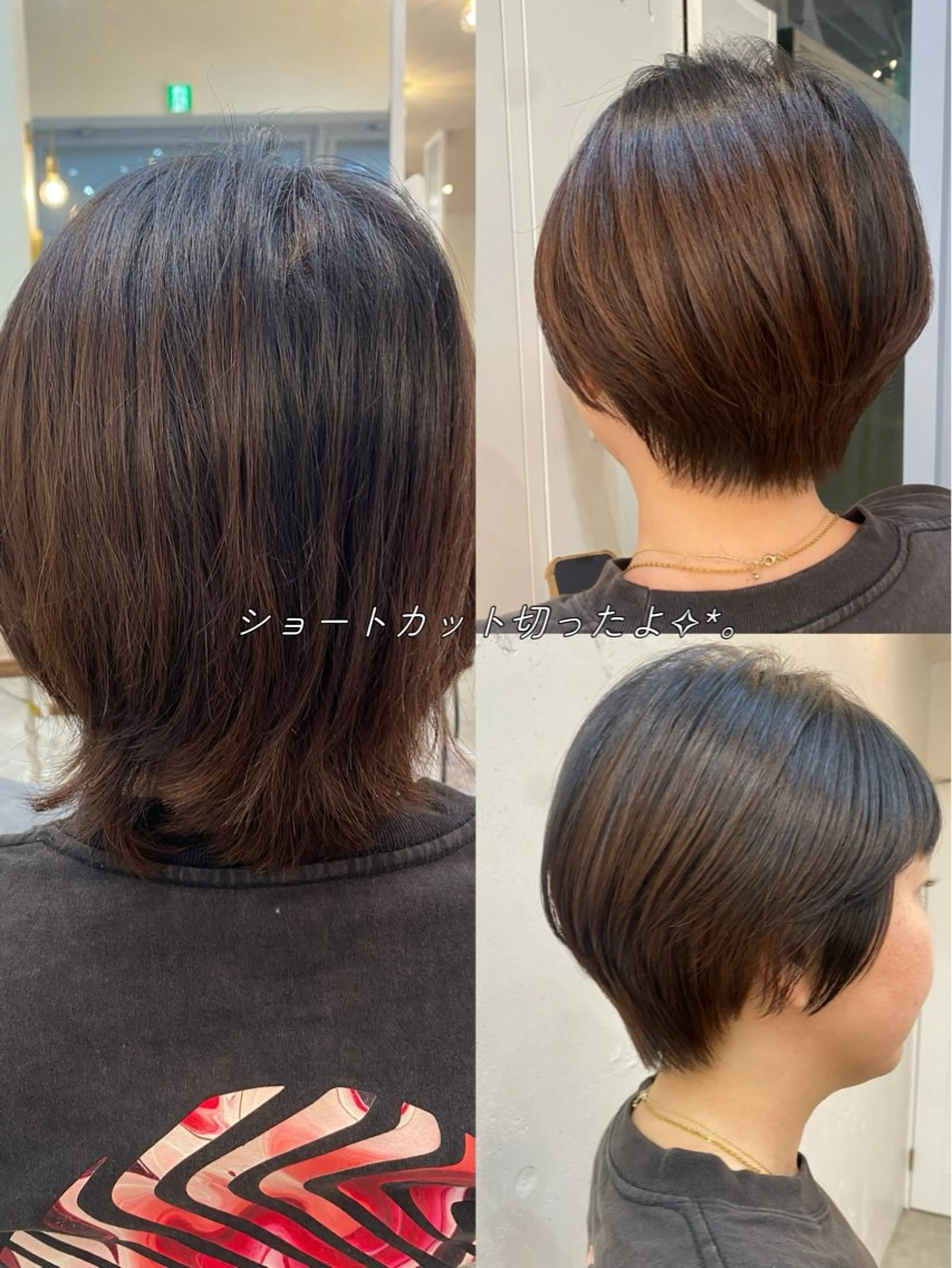 ショート ROMMY所属・似合わせヘア 💇🏻‍♀/マリアのヘアスタイル