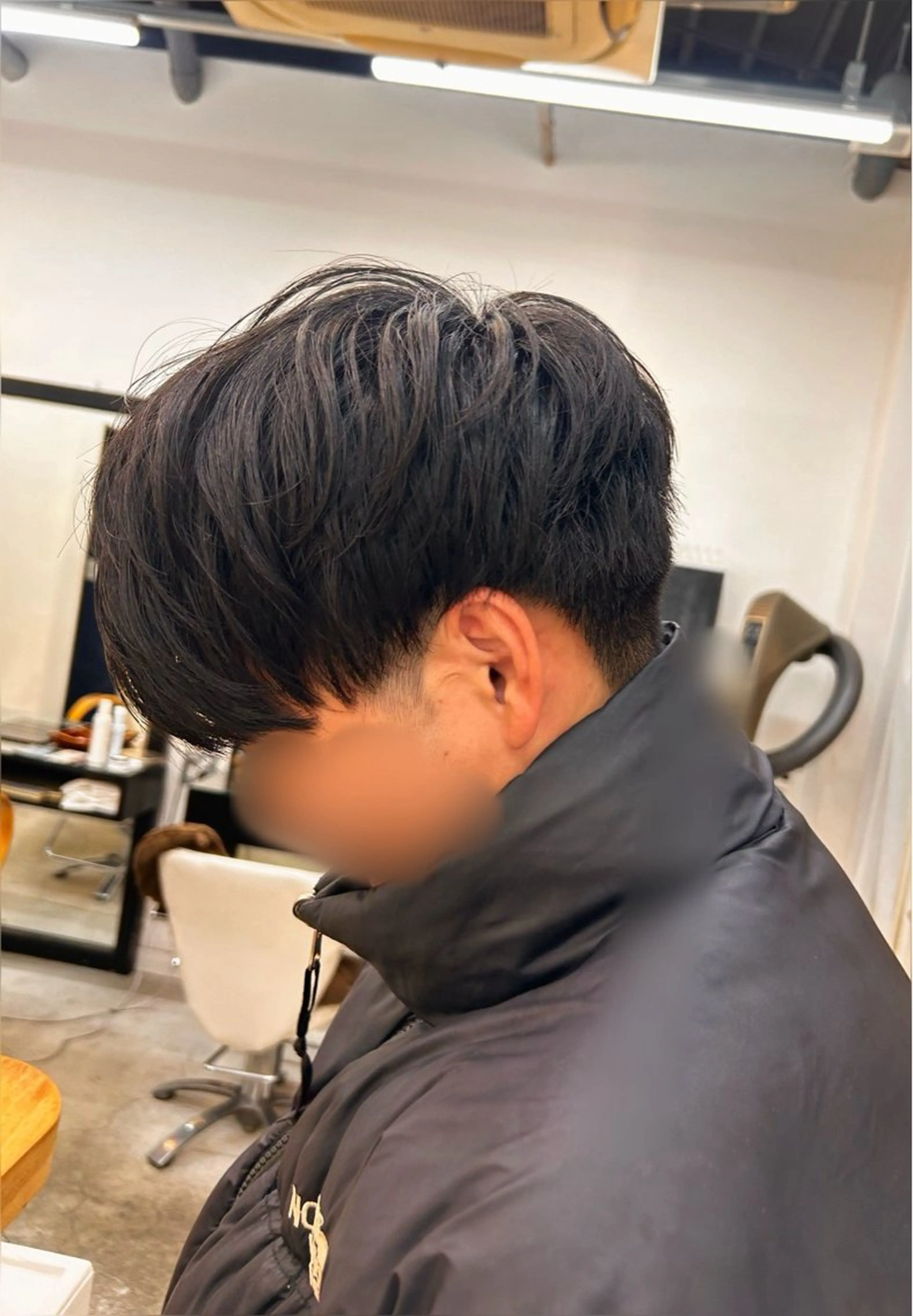 ショート メンズ センターパート マッシュ カット triple-ef所属・モ リのヘアスタイル