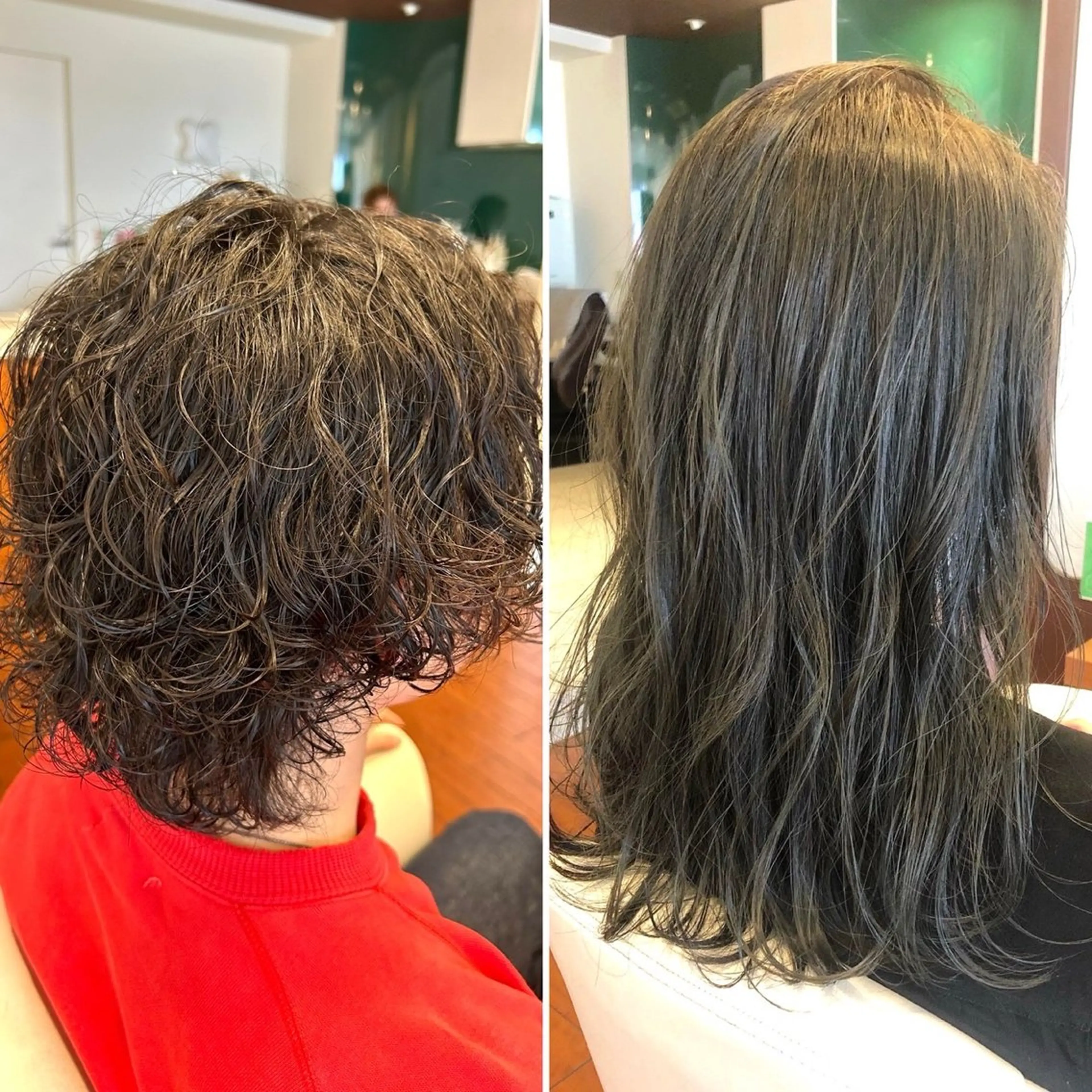 カット+パーマ+トリートメントの写真