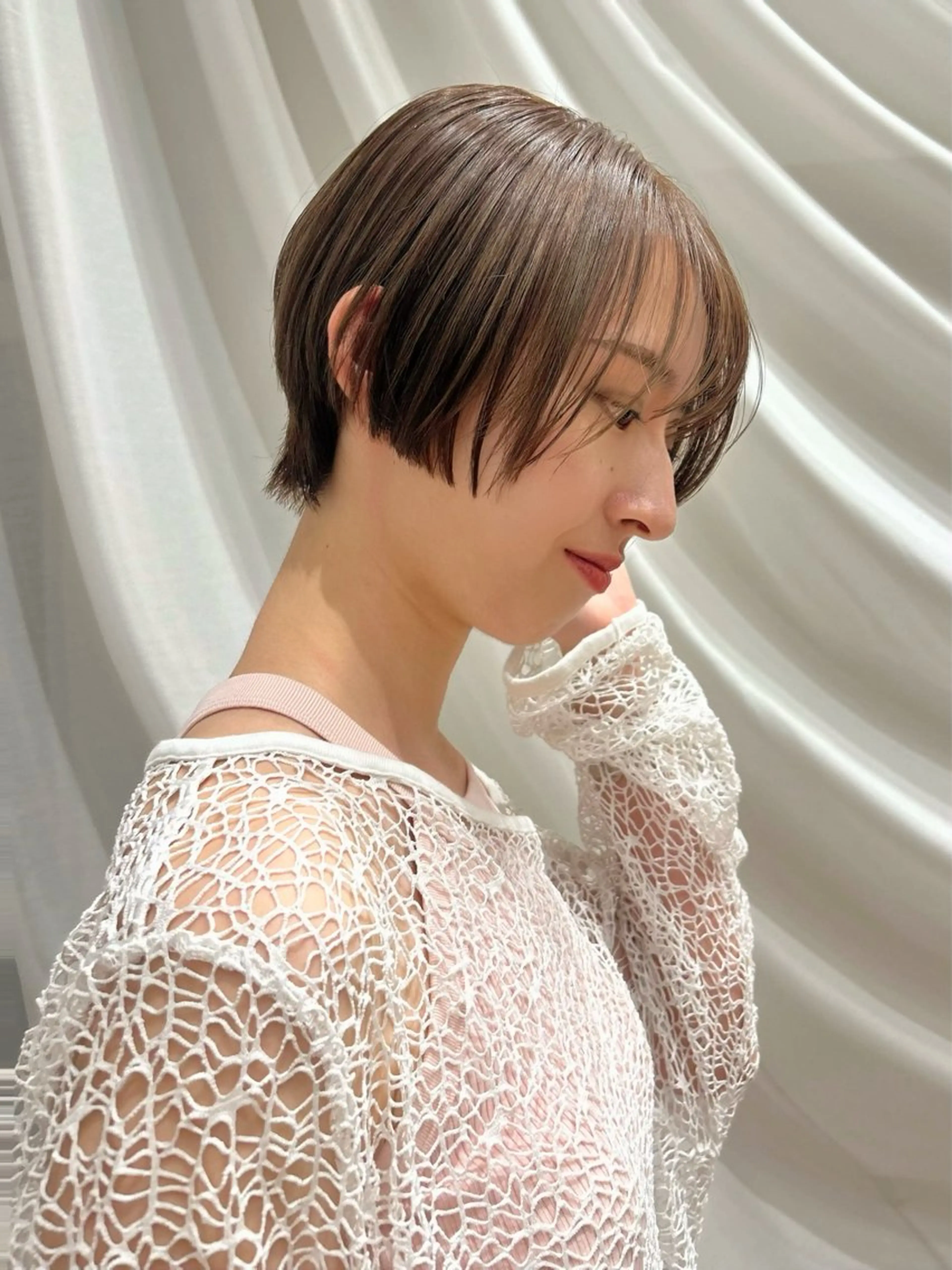 ショート ショートヘア 解田彩奈/ stylistのヘアスタイル