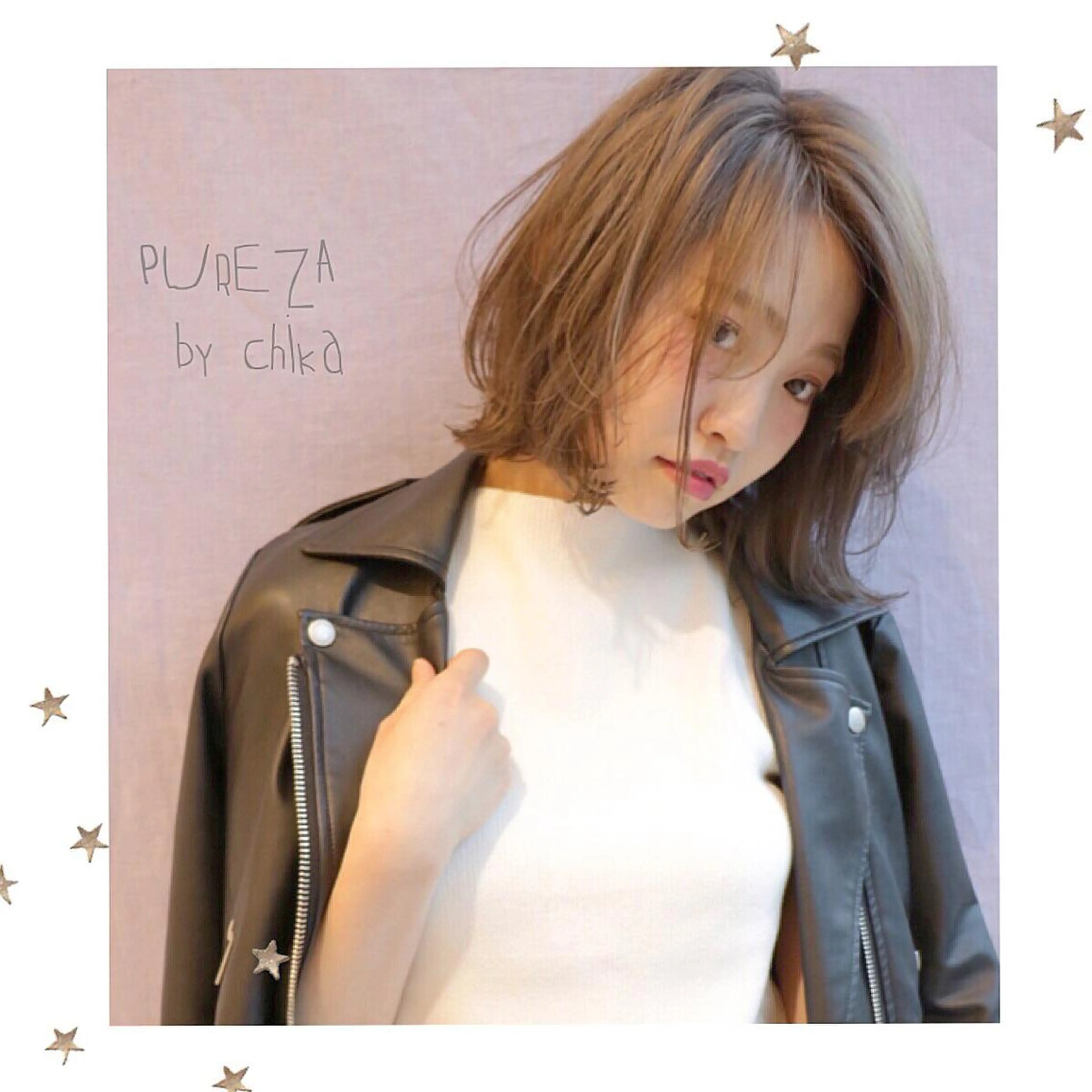 ショート ミディアム salon AKIRA所属・市川 千夏のヘアスタイル