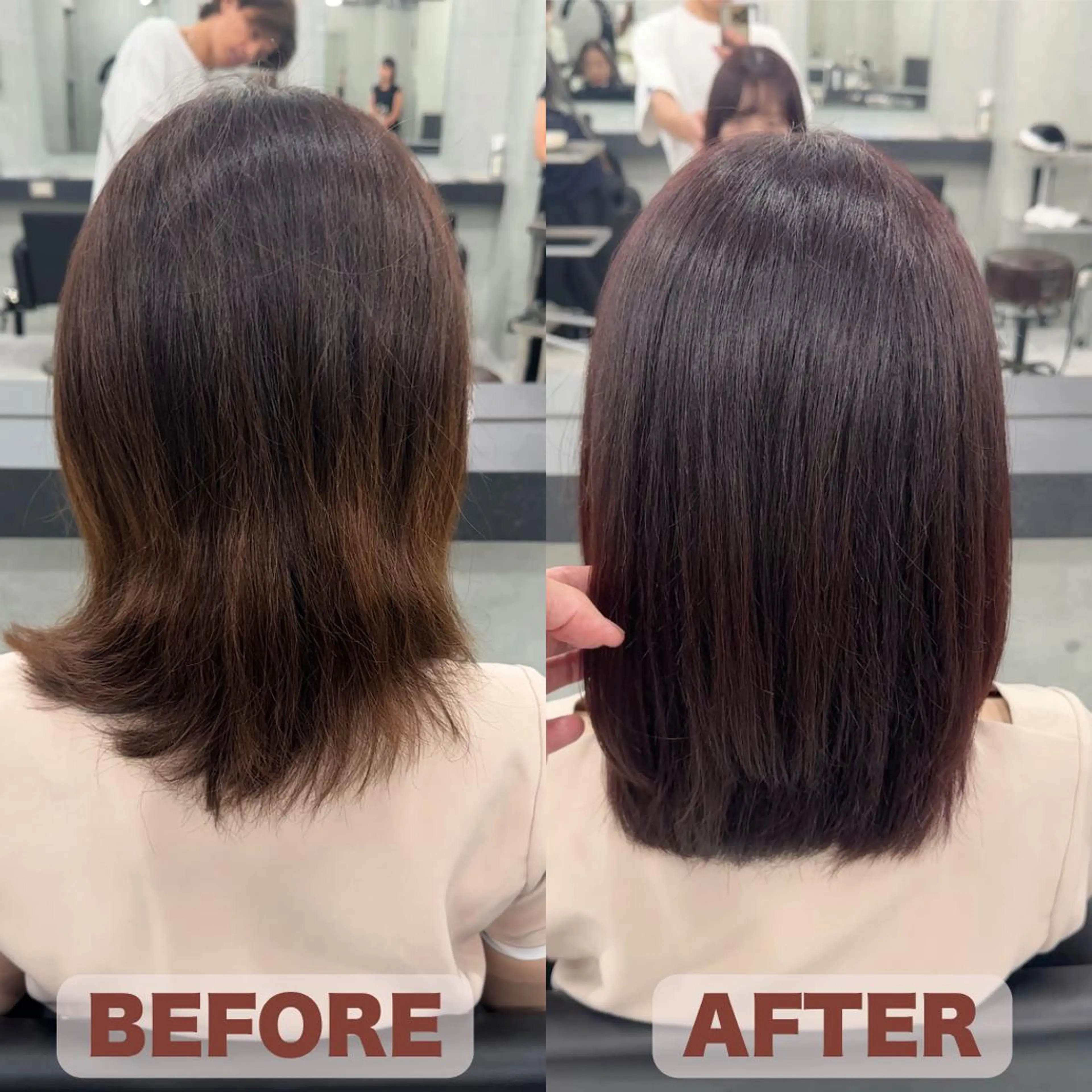 カラー ピンクカラー カット ヘアカラー Endearing 銀座/YOKOのヘアスタイル