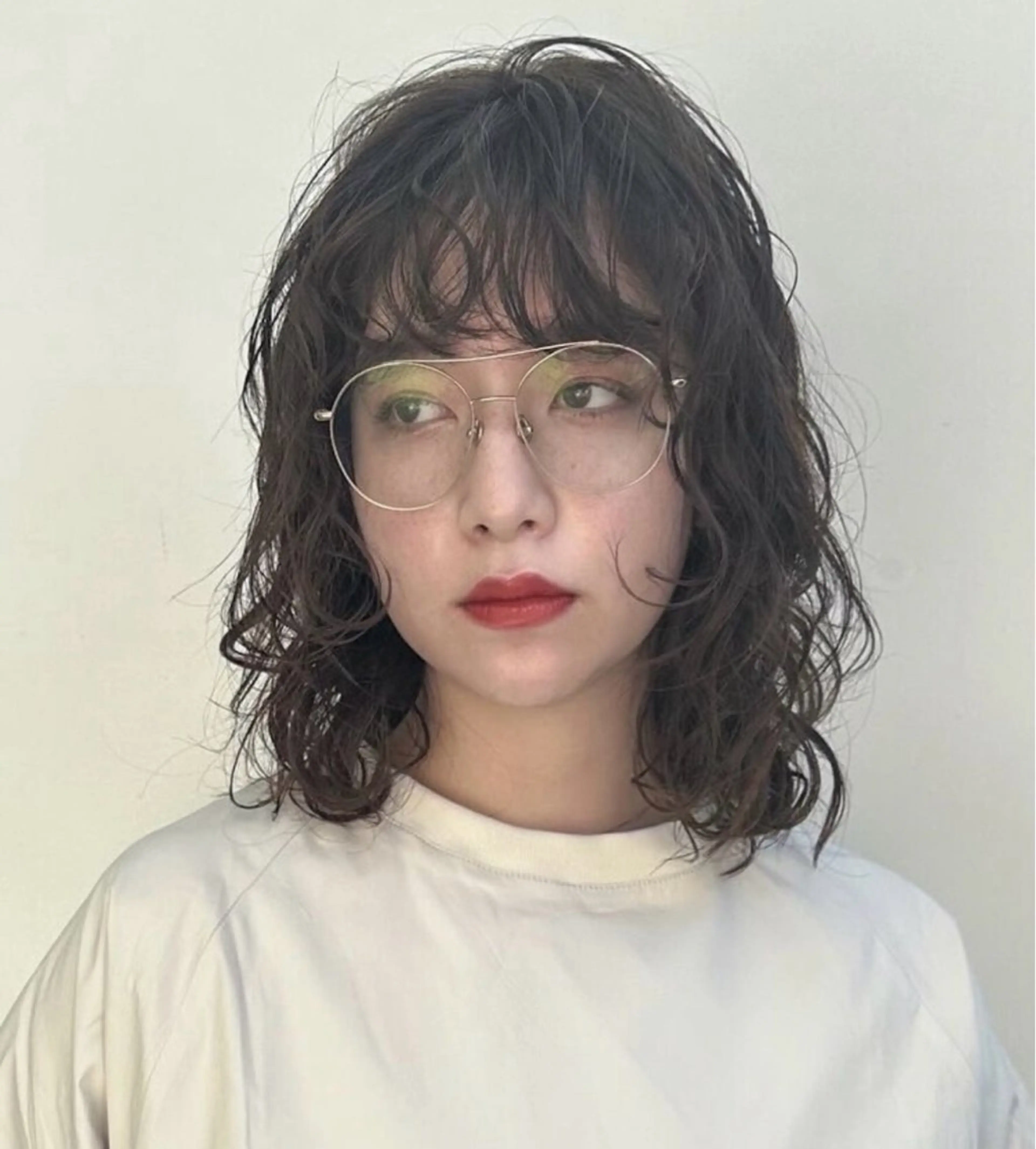 ショート ボブ ボブ/タッセルボブ 虎白のヘアスタイル