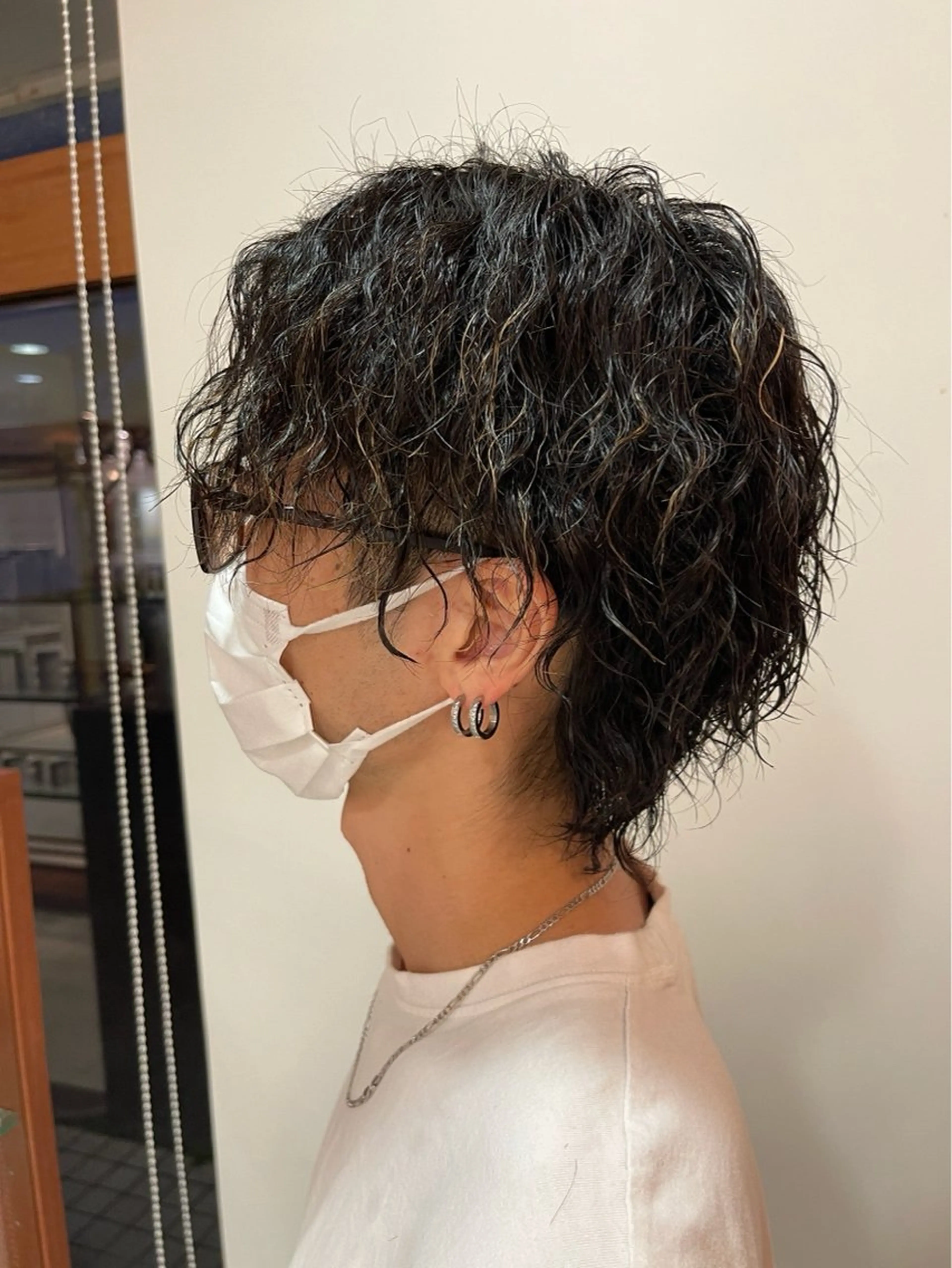 ショート パーマ メンズ レイフィールド滝ノ水店所属・RayField かおるのヘアスタイル