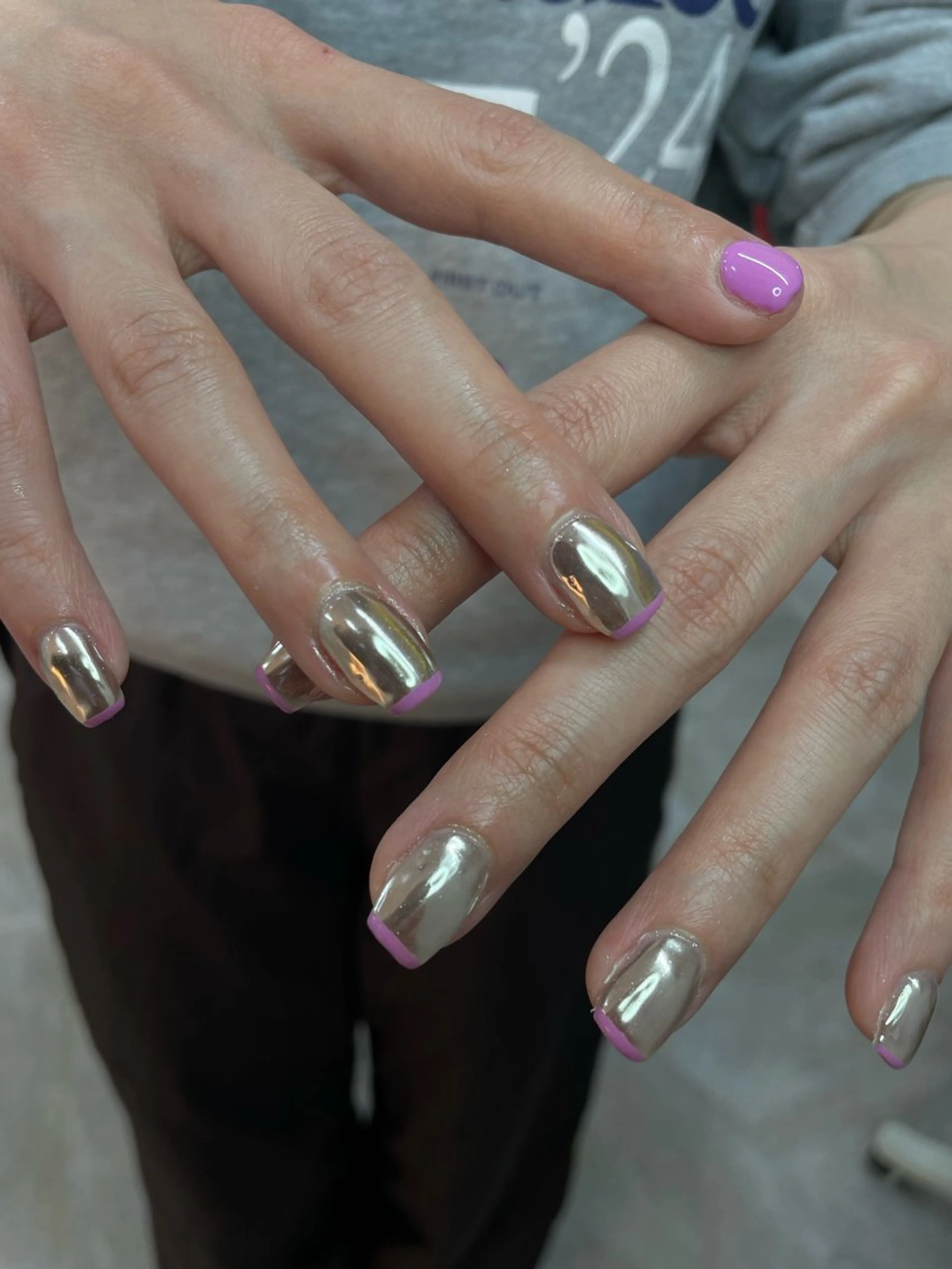 ネイル ハンドネイル ひめか🫁 推し概念・個性派のネイルデザイン