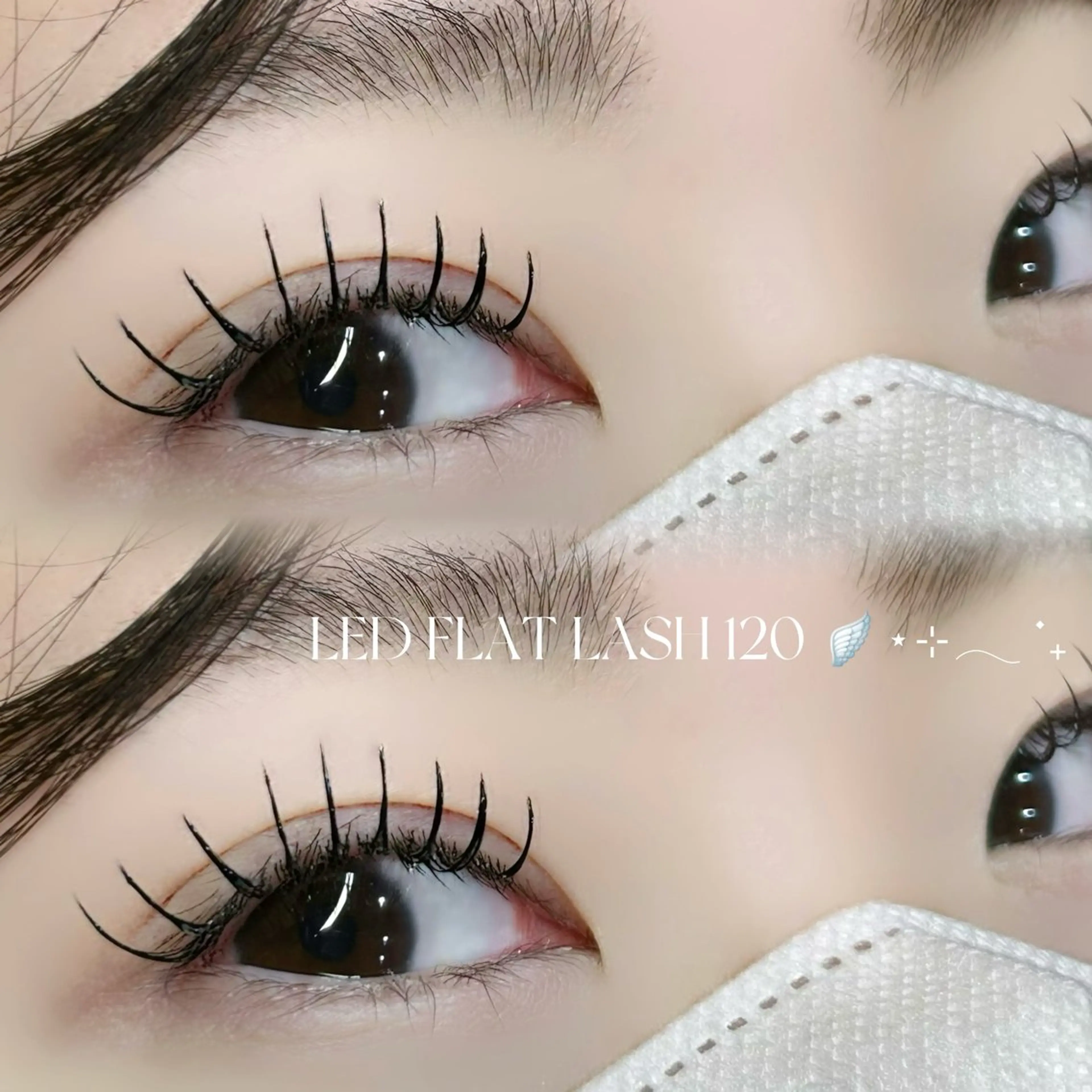 ［❣️限定💨］🪽圧倒的モチNo.1 ✨LEDエクステ120本💡🎀の写真