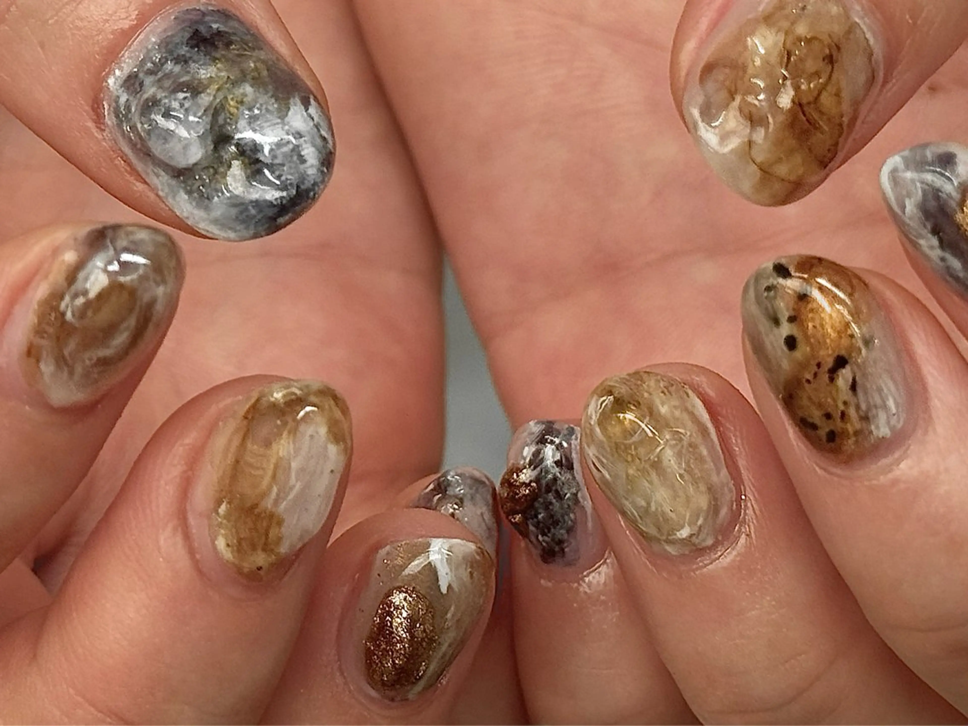 ネイル calla NAIL南森町店所属・calla/南森町/ パラジェルのネイルデザイン