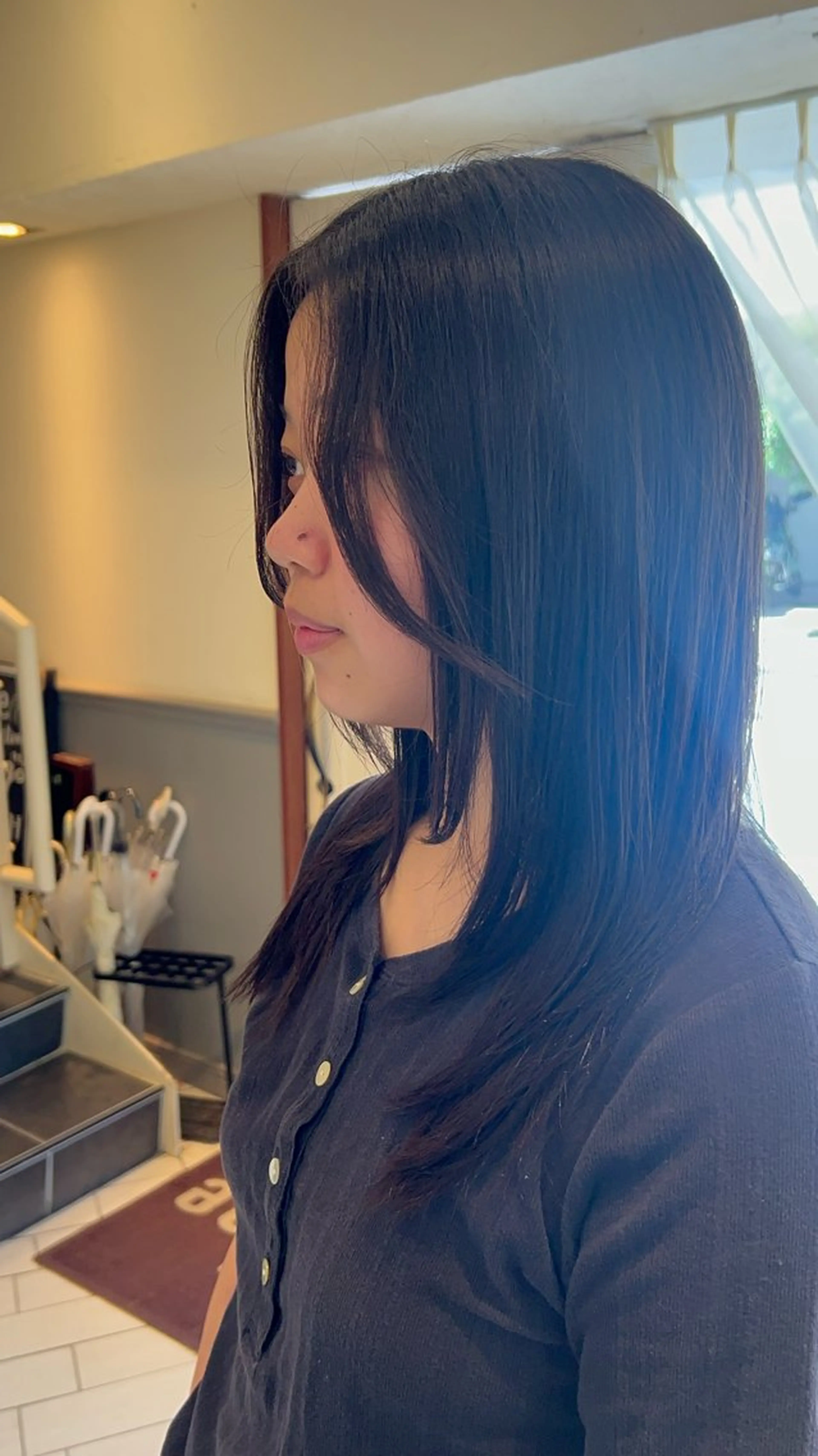 セミロング レイヤーカット みか ✩⡱のヘアスタイル