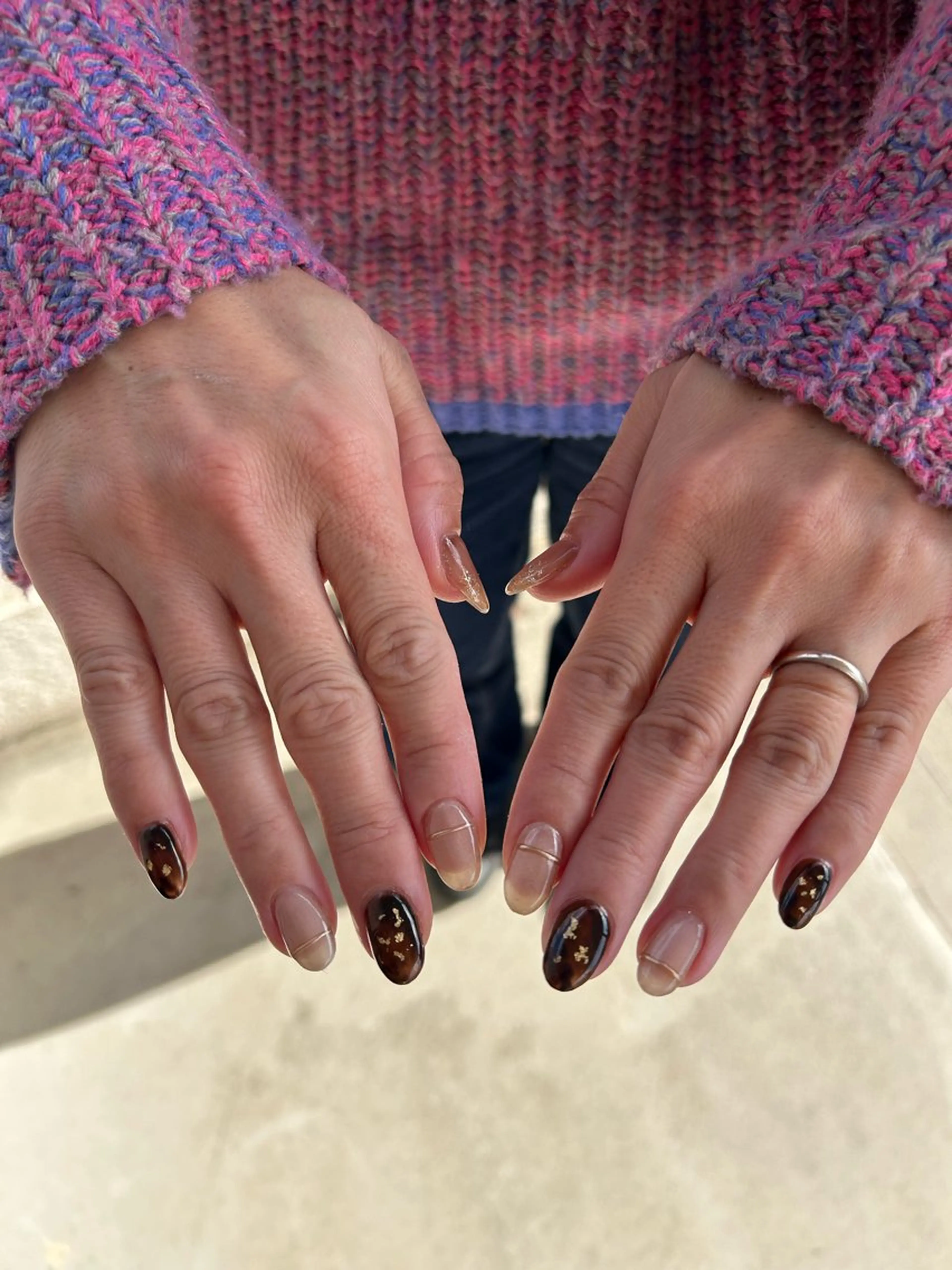 ネイル ハンドネイル ArcoIris所属・Arco Iris 告瑠莉のネイルデザイン