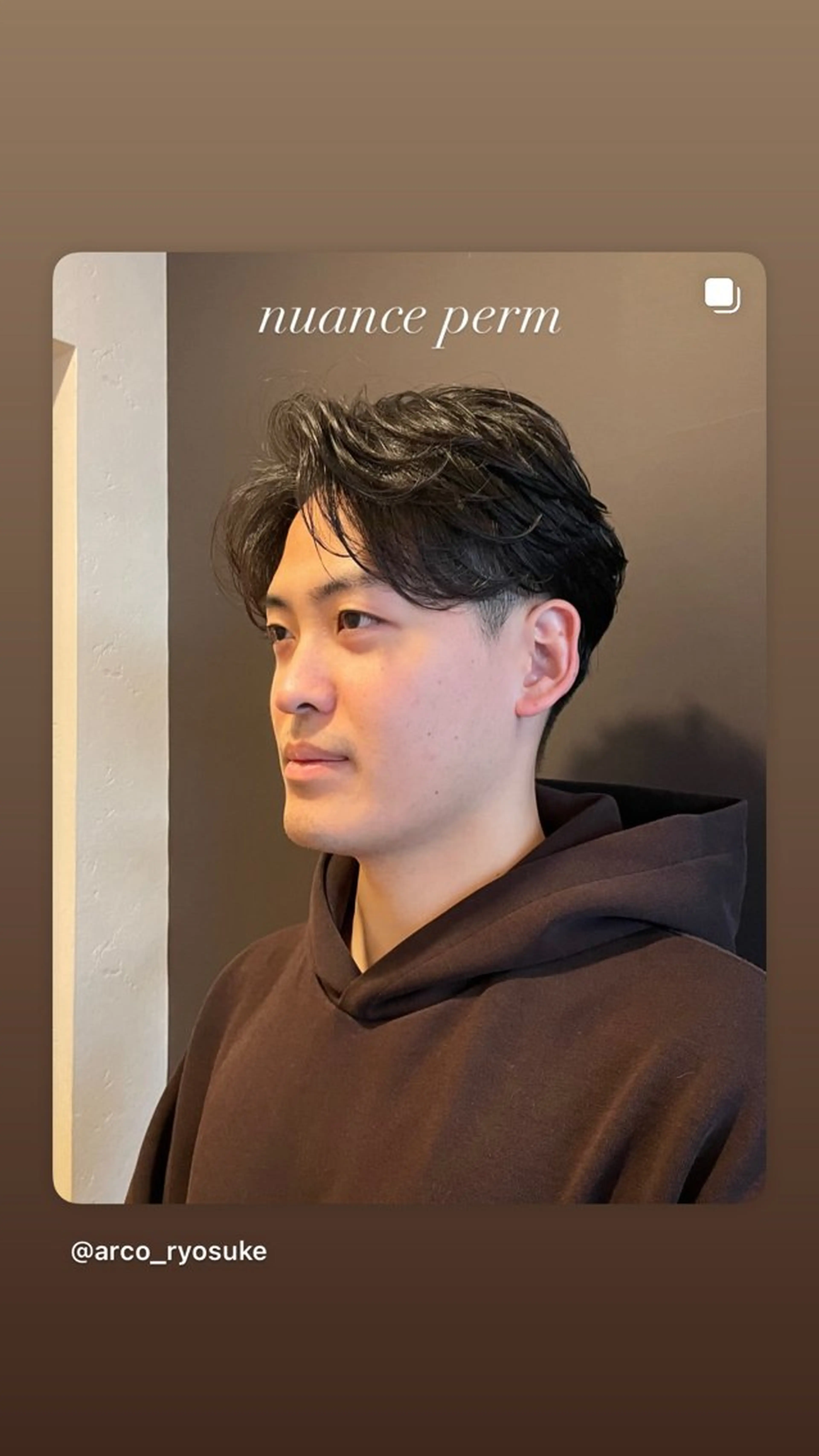 カラー パーマ メンズ カット パーマ パーマ指名No.1 /Ryosuke.のヘアスタイル