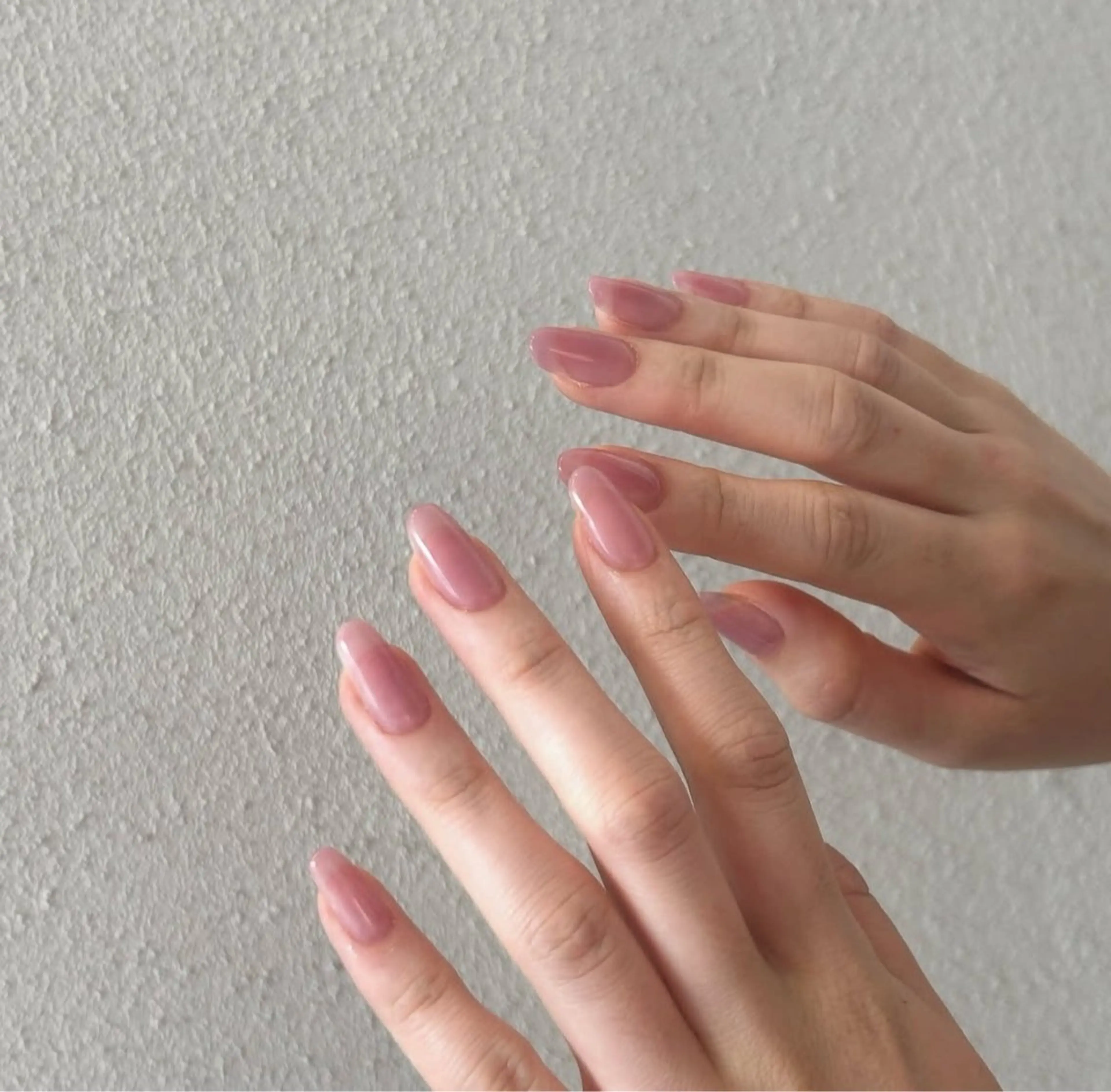 ネイル アートネイル オーロラネイル クリアネイル 長さ出し フレンチネイル K Kのネイルデザイン