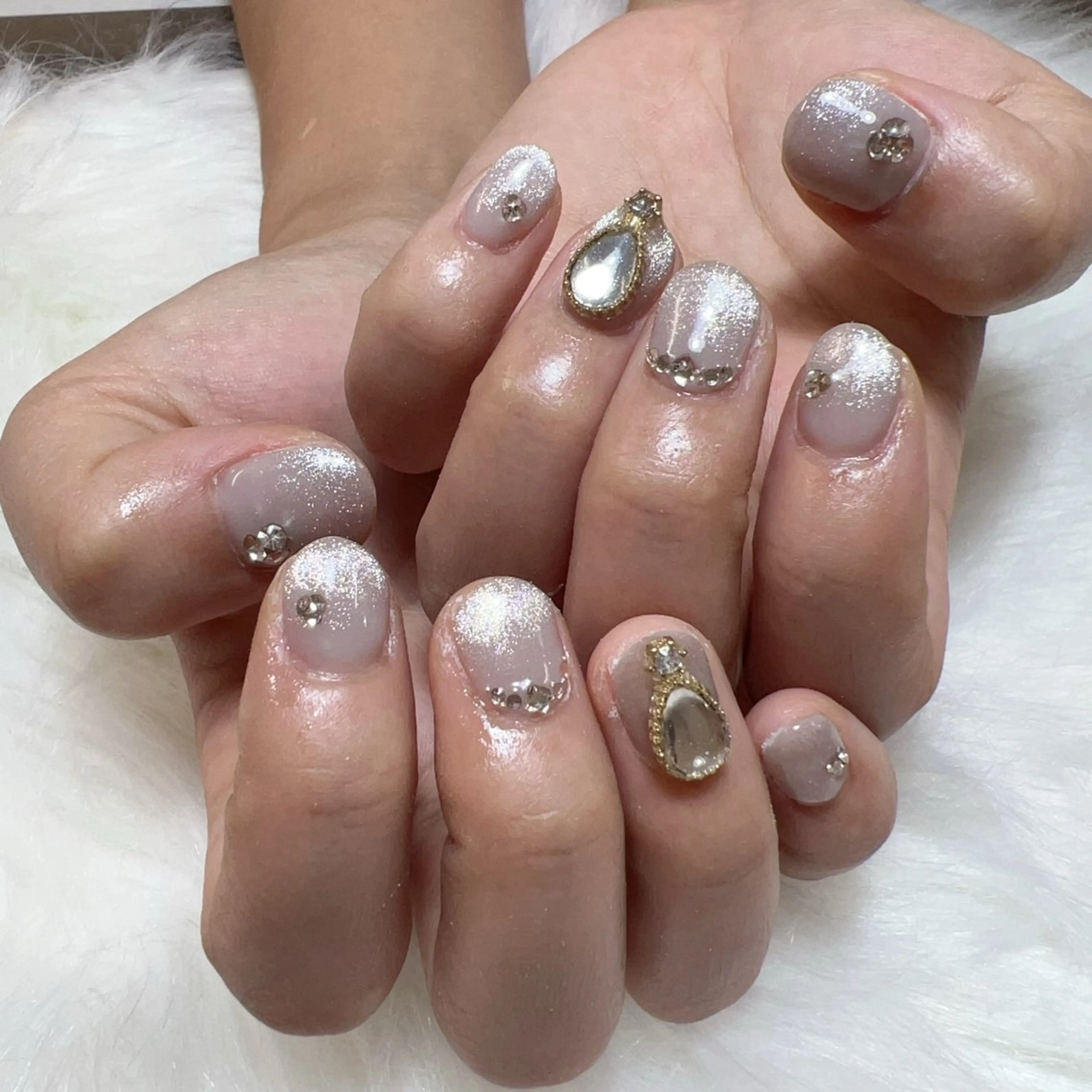 ネイル ハンドネイル 🎀 Lemode ワンホンネイル🎀のネイルデザイン