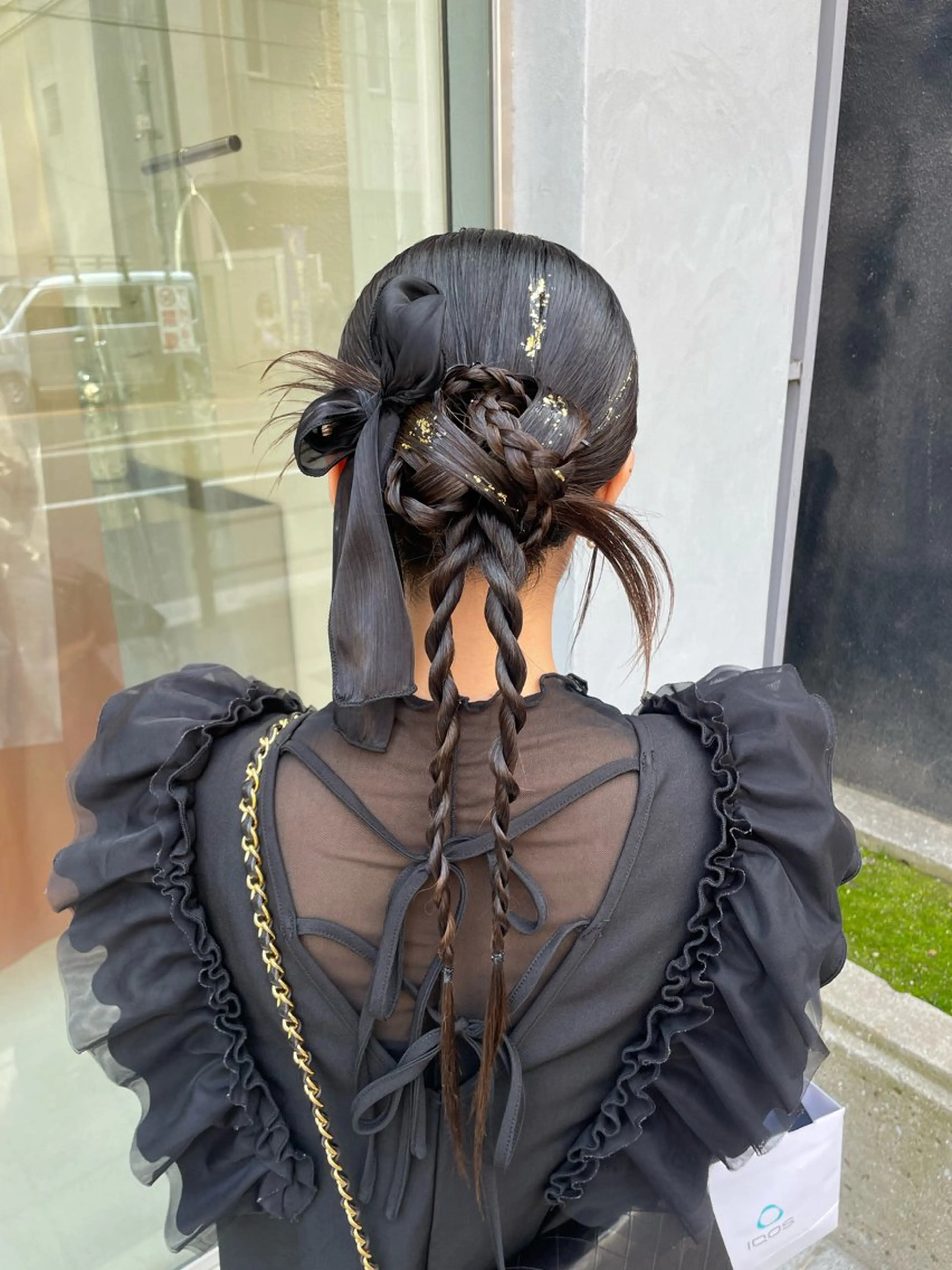 ロング ヘアアレンジ ヘアセット Then所属・mana/ハイトーン /ヘアセット🎀のヘアスタイル