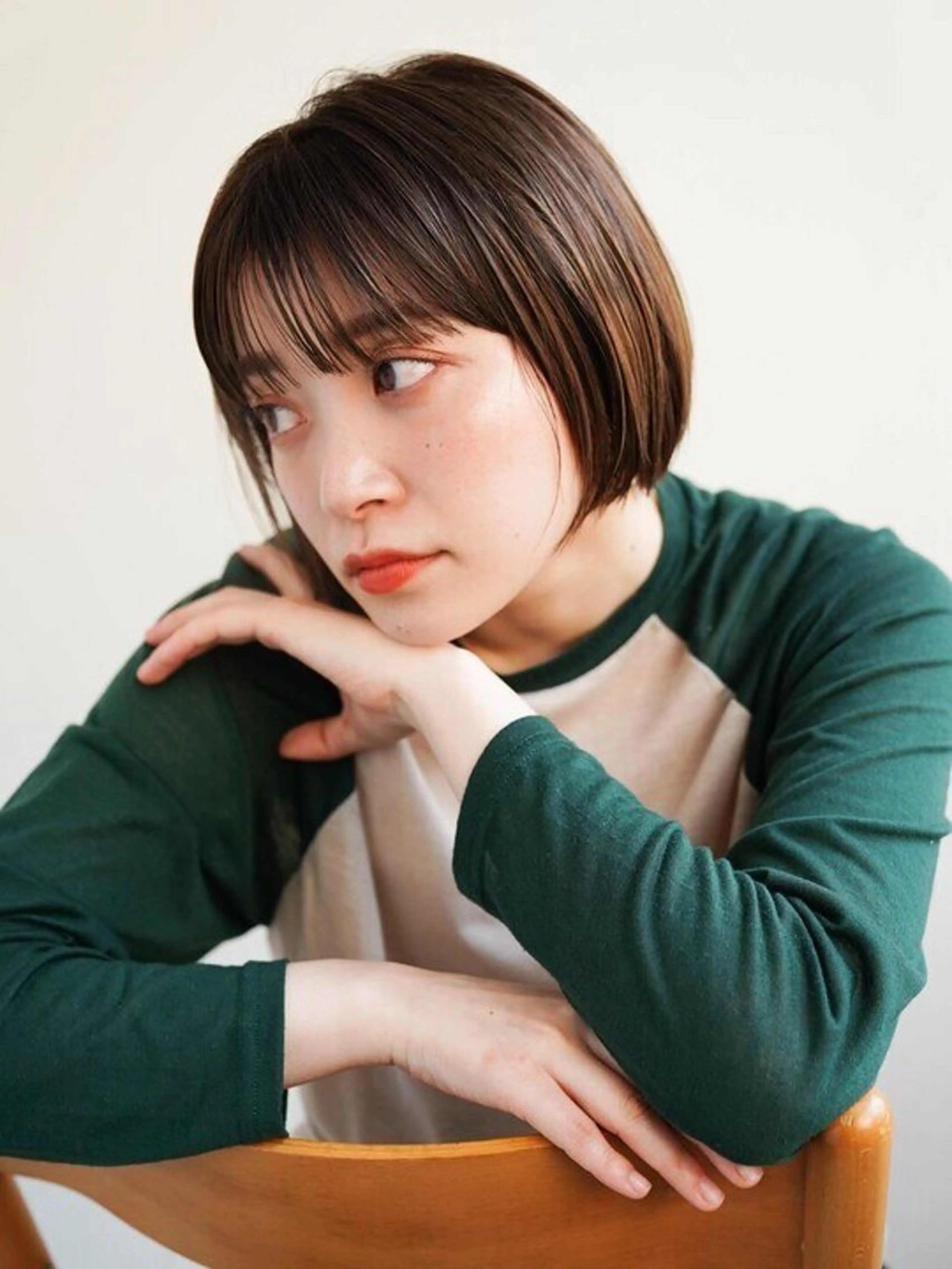 ミディアム ☁️透明感カラー☁️ エリカワ ノア☁️のヘアスタイル