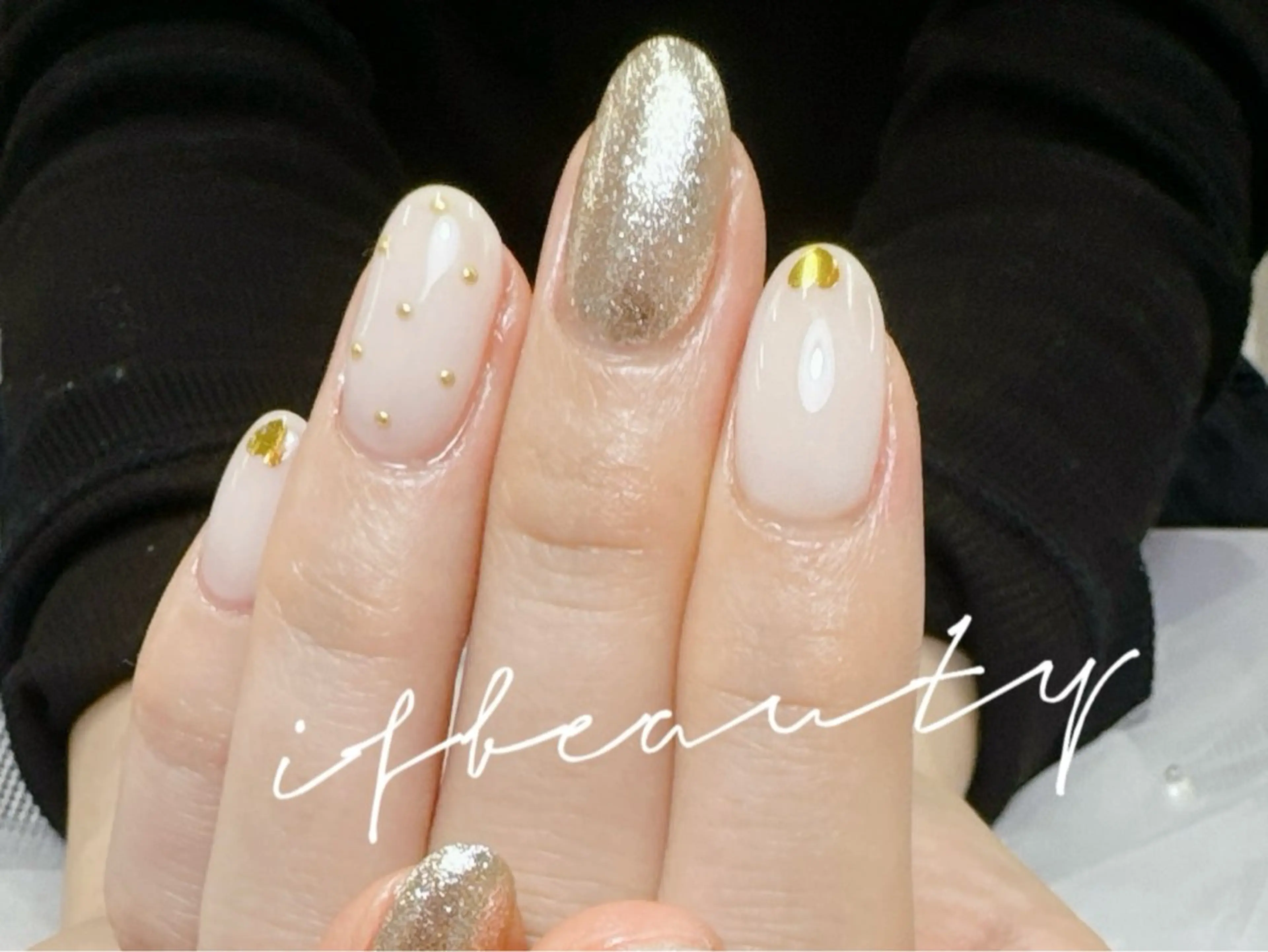 ネイル シンプルネイル ハンドネイル 💓if beauty2号店のネイルデザイン