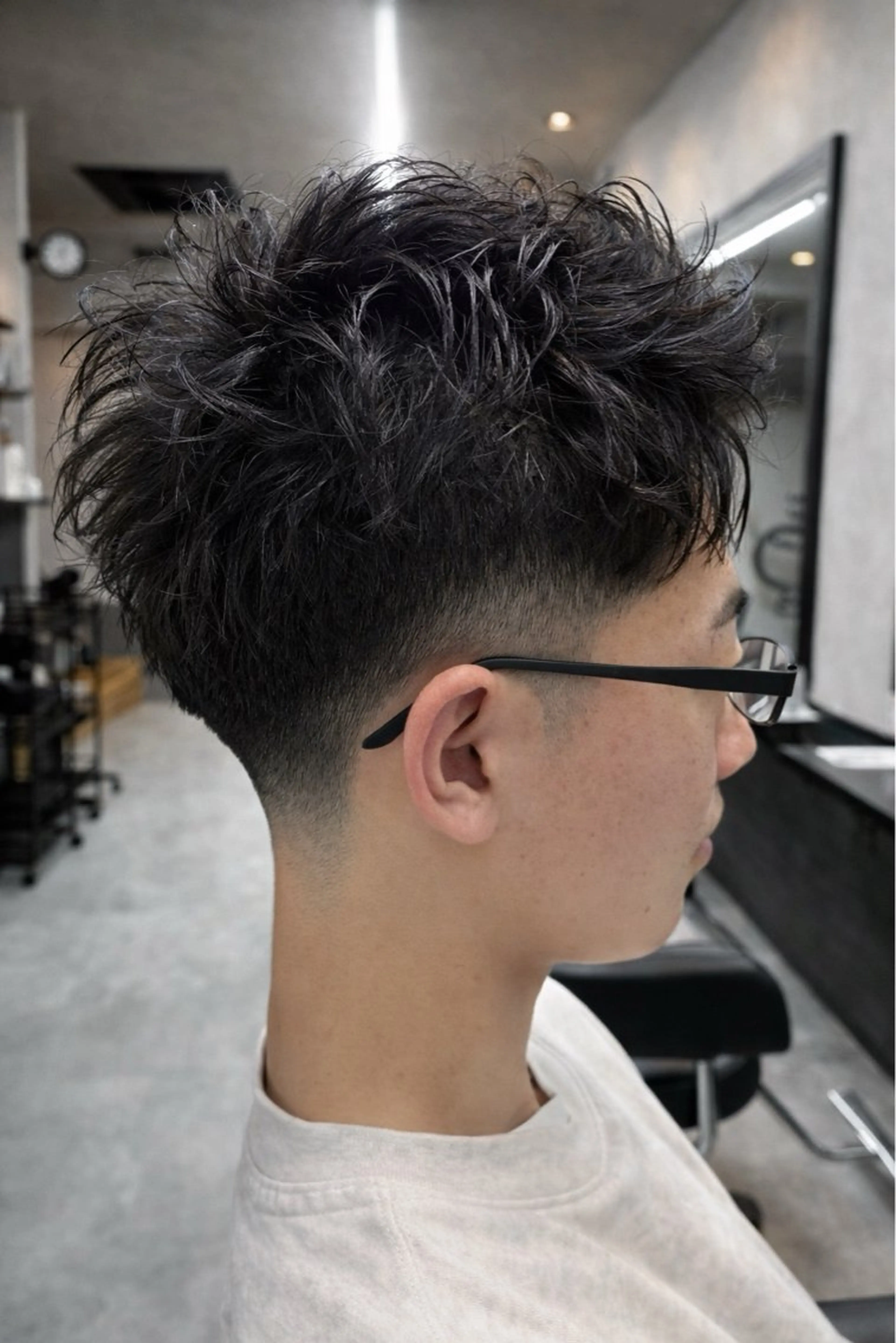 ショート メンズ カット パーマ MEN'S SEEK所属・石井 圭祐のヘアスタイル