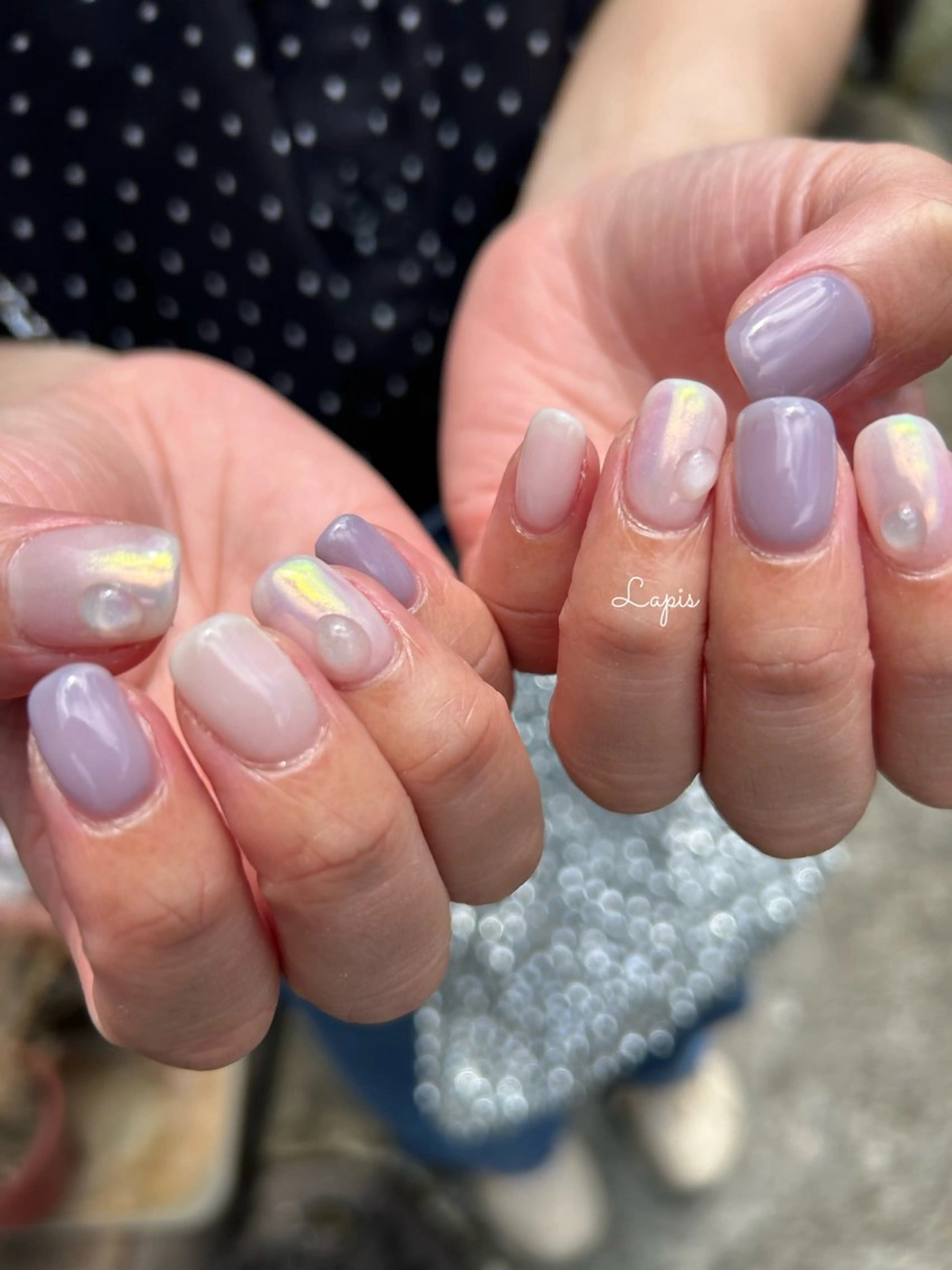 ネイル ハンドネイル Lapis *のネイルデザイン