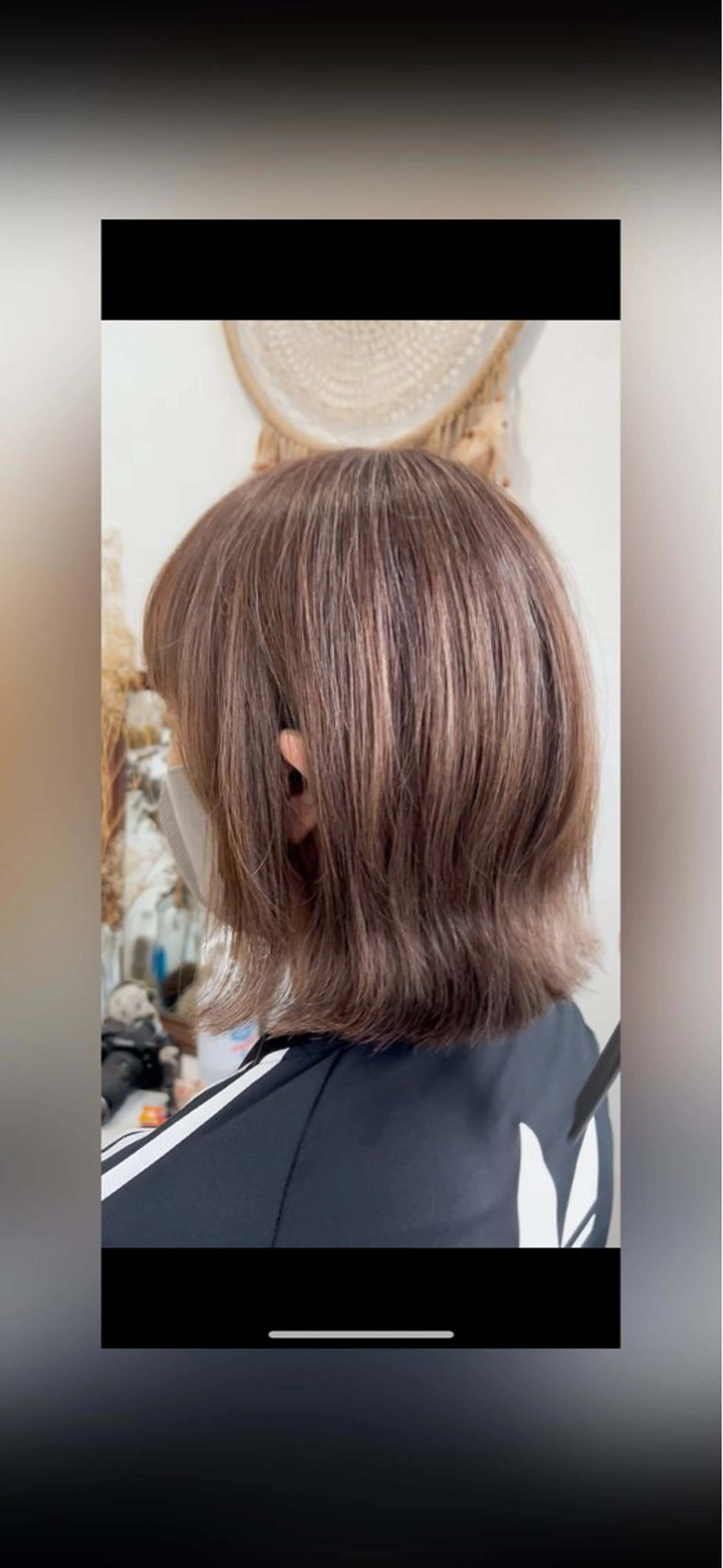 ミディアム カラー ベージュカラー ハイライトカラー ハイライト カット ヘアカラー YUIMARL 倉敷店🌸SAEのヘアスタイル