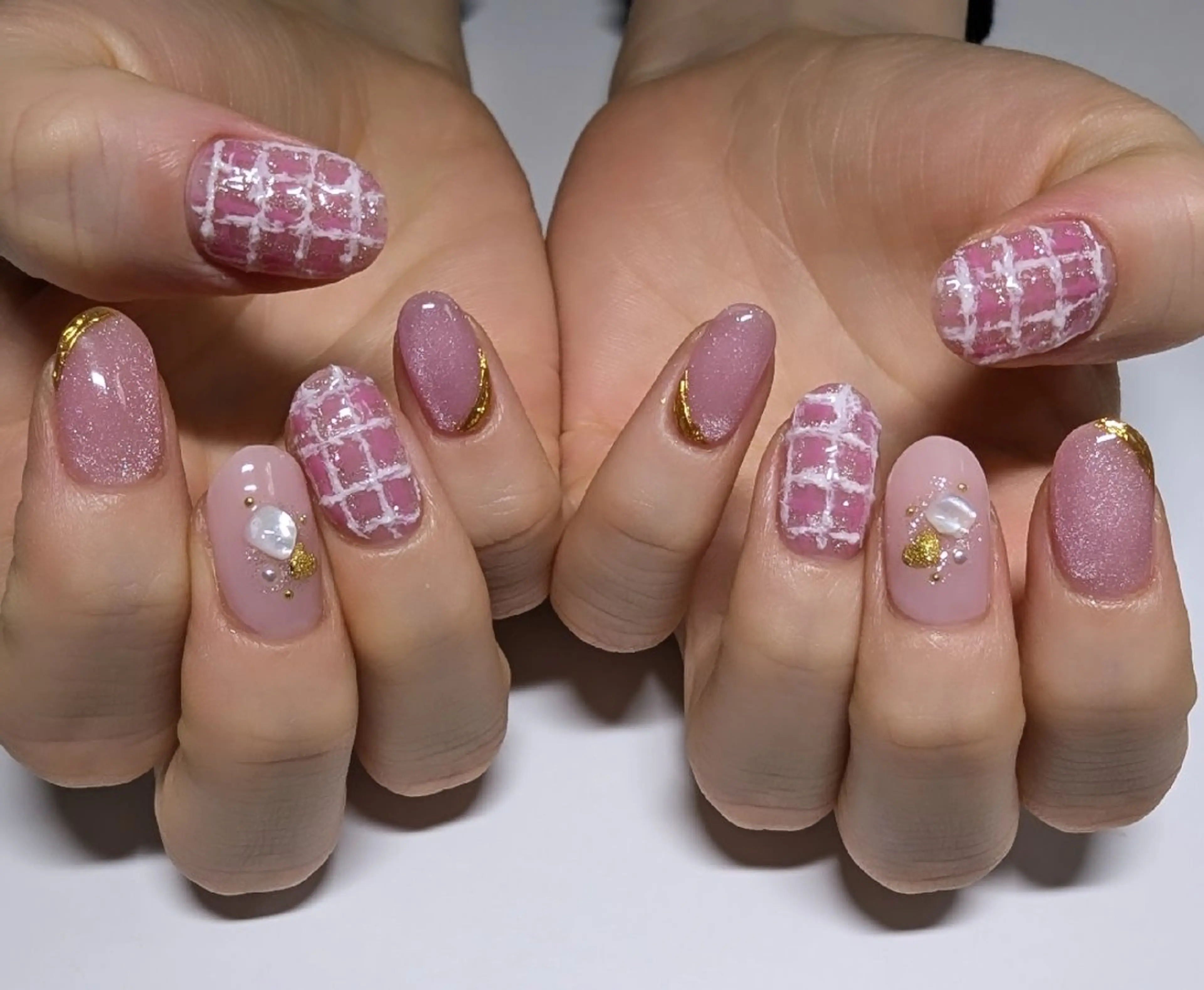 ネイル 長さ出し ハンドネイル KANON所属・☆ KANON☆のネイルデザイン