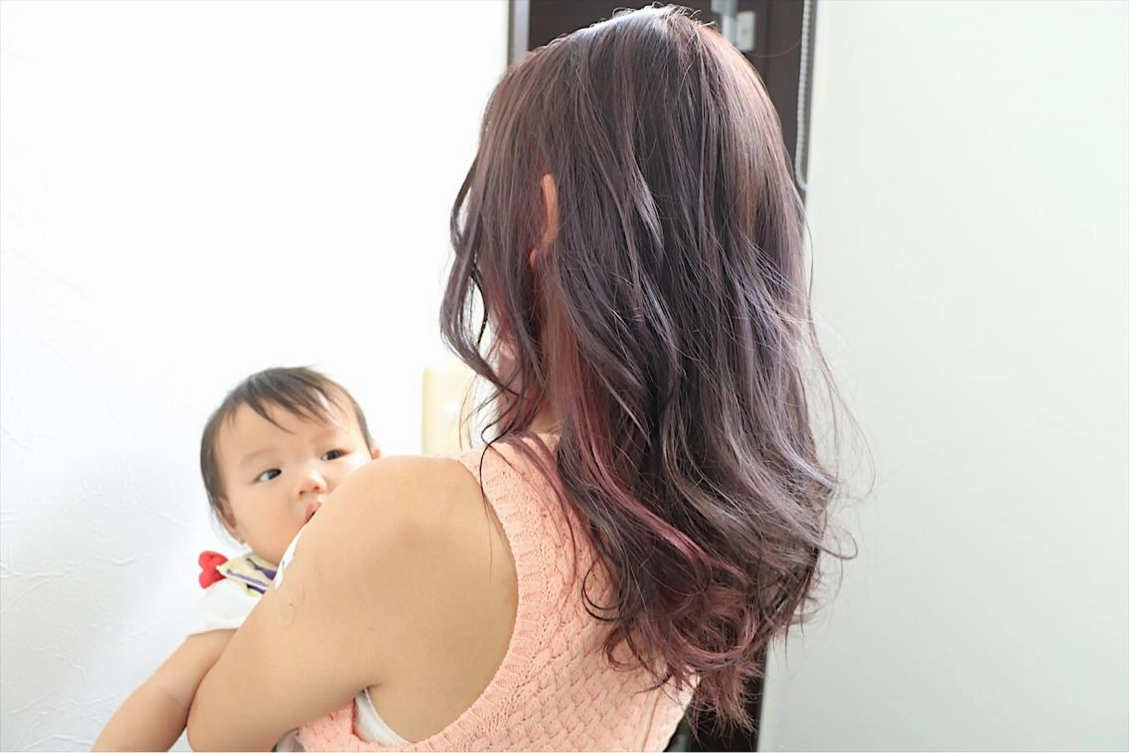 ロング アッシュ パープルカラー soins de   MaLily所属・soins de MaLilyのヘアスタイル