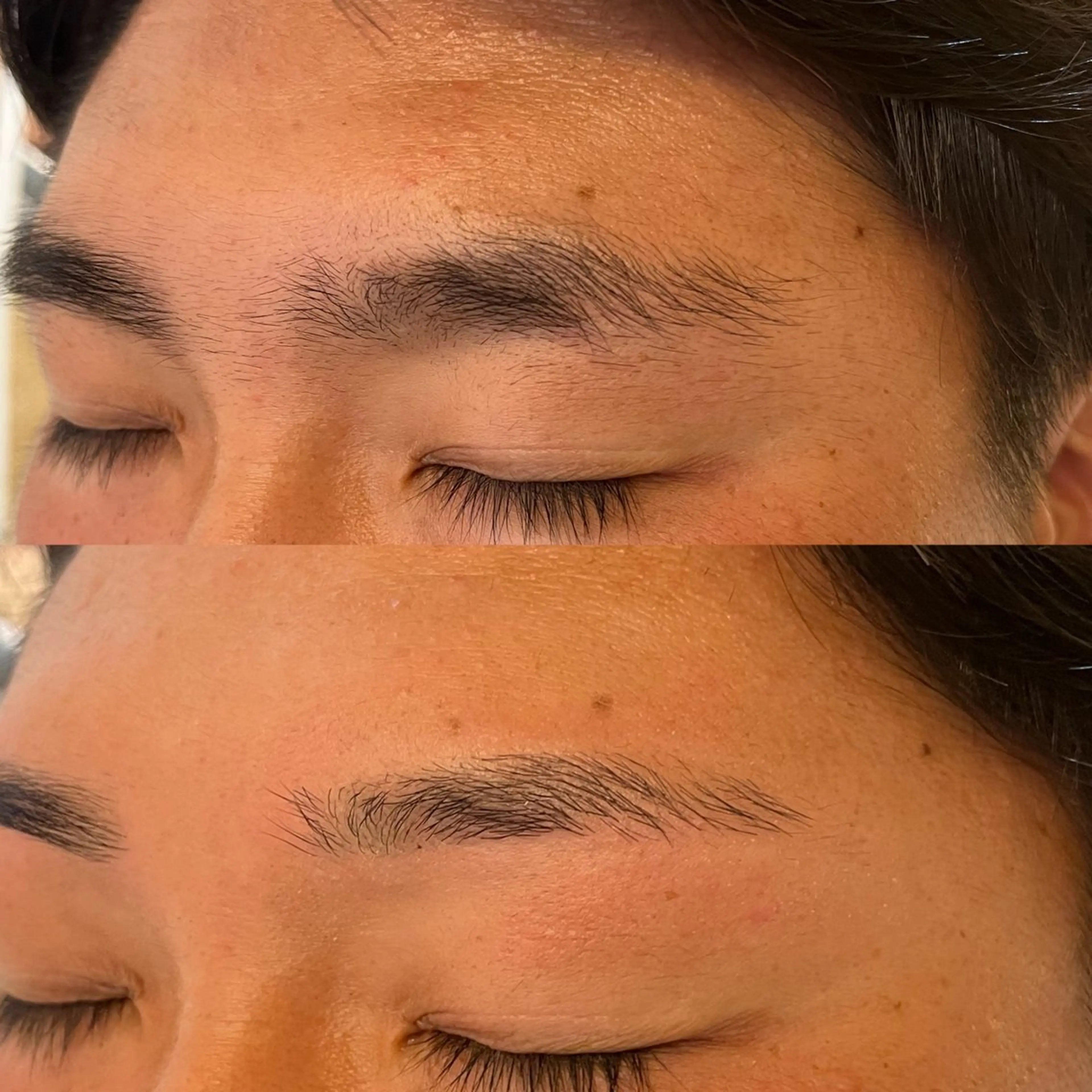 メンズ アイブロウ ワックス脱毛 眉カット その他(アイブロウ) Embellir/ "Aine"🕊のマツエク・マツパデザイン