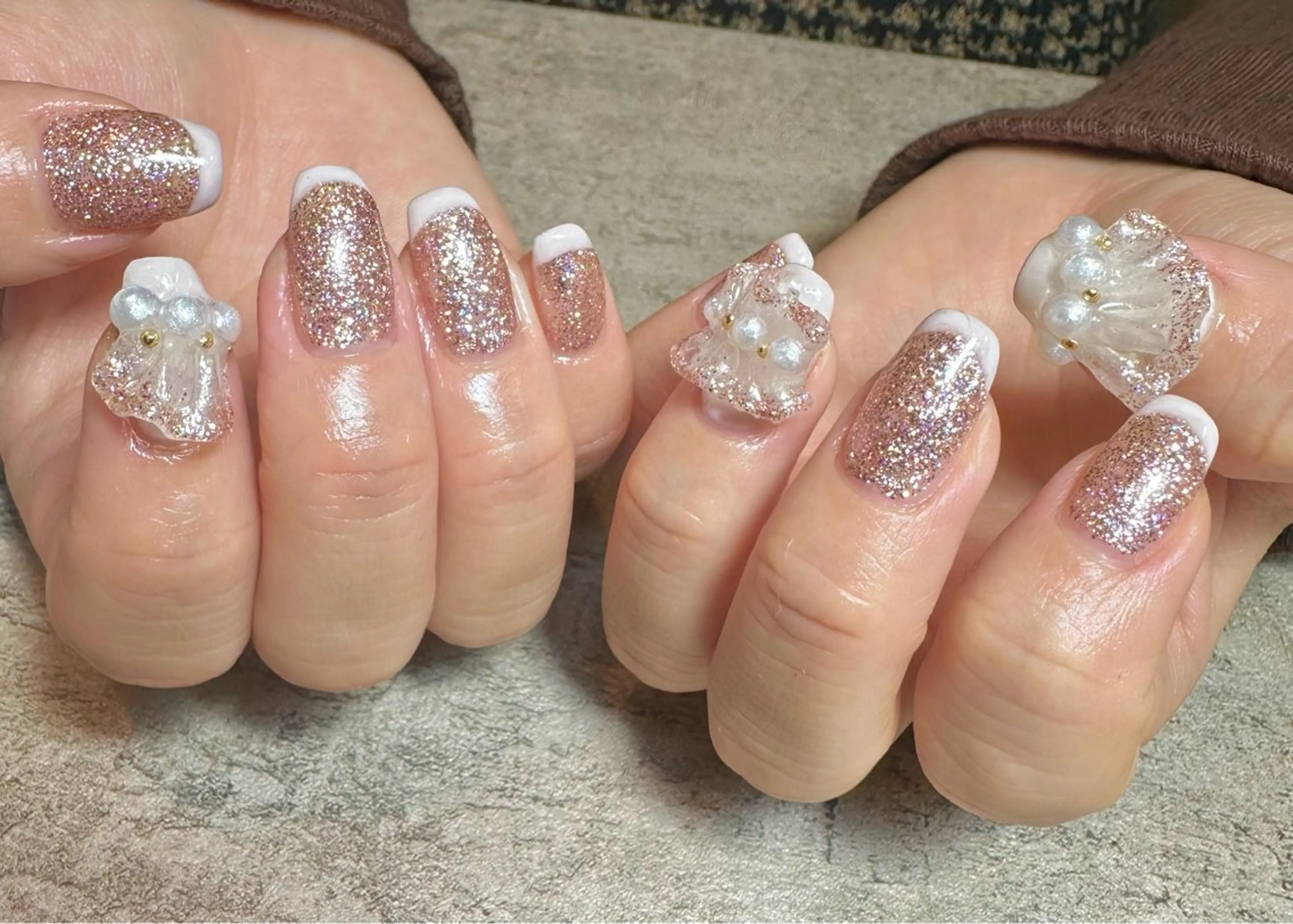 ネイル ハンドネイル フットネイル GéRanium Harukaのネイルデザイン