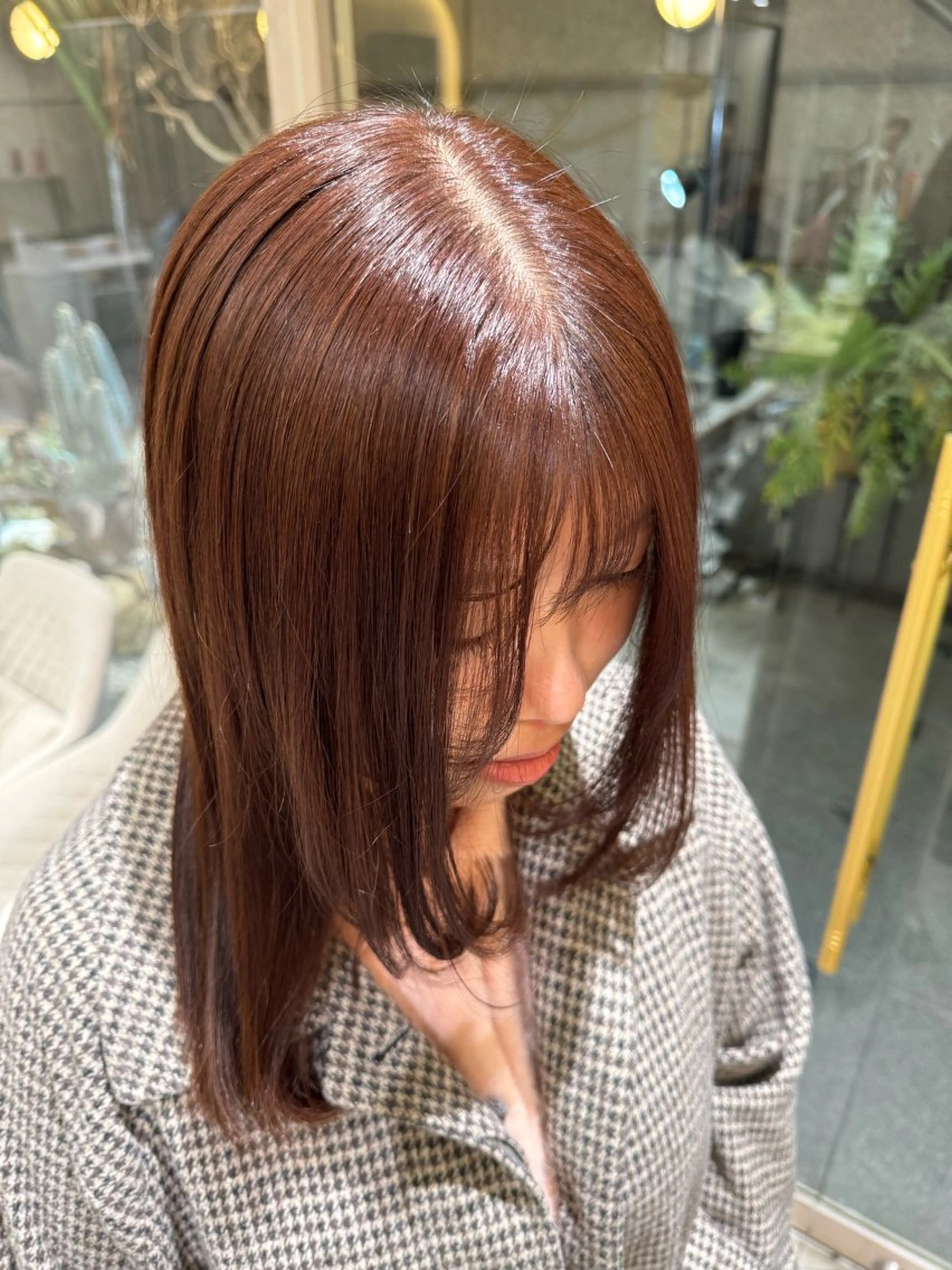 ミディアム カラー ヘアカラー トリートメント 学生人気no.1 🦋ナツミのヘアスタイル