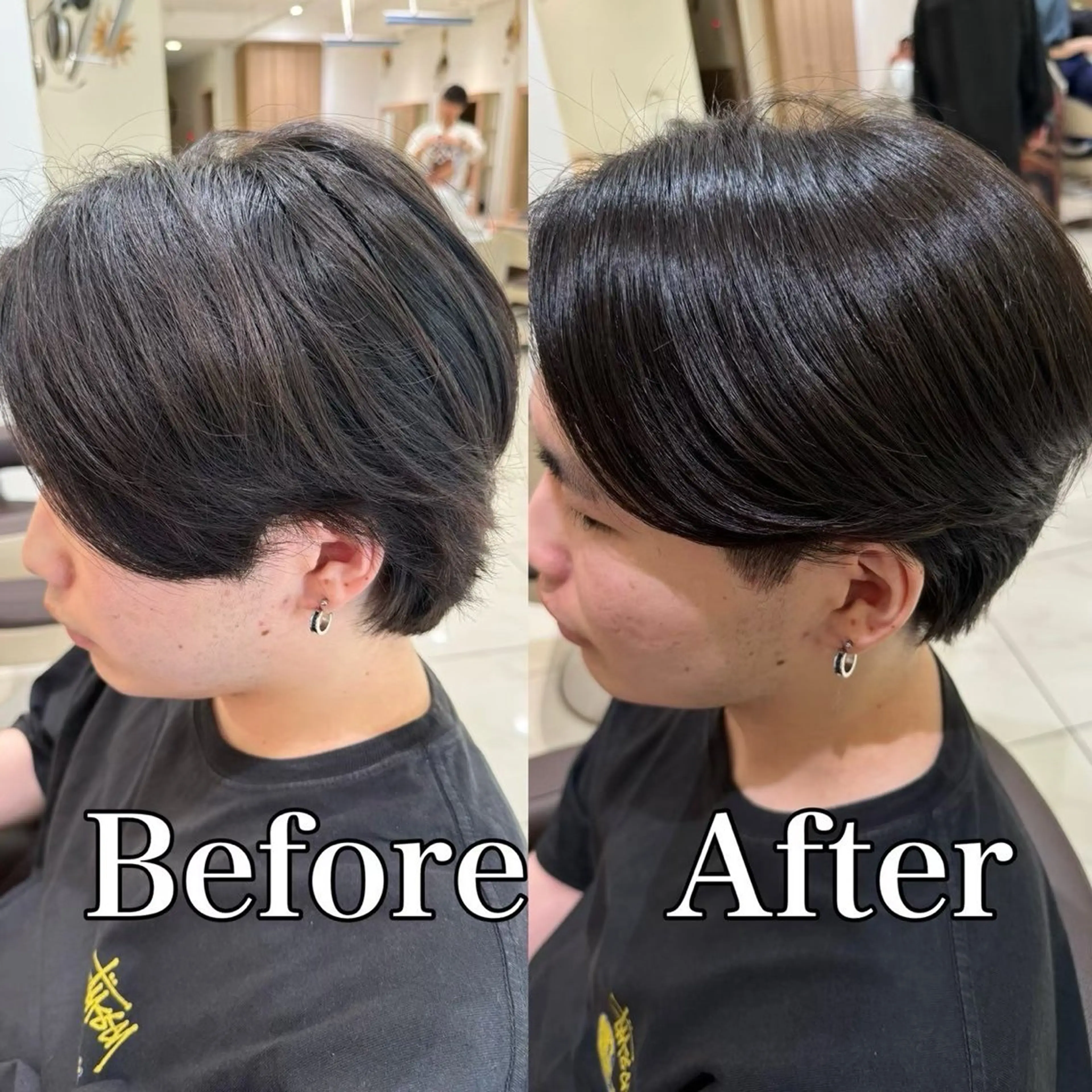 メンズ カット 縮毛矯正 メンズ・曲がる縮毛矯 正/パーマ/土屋丈のヘアスタイル