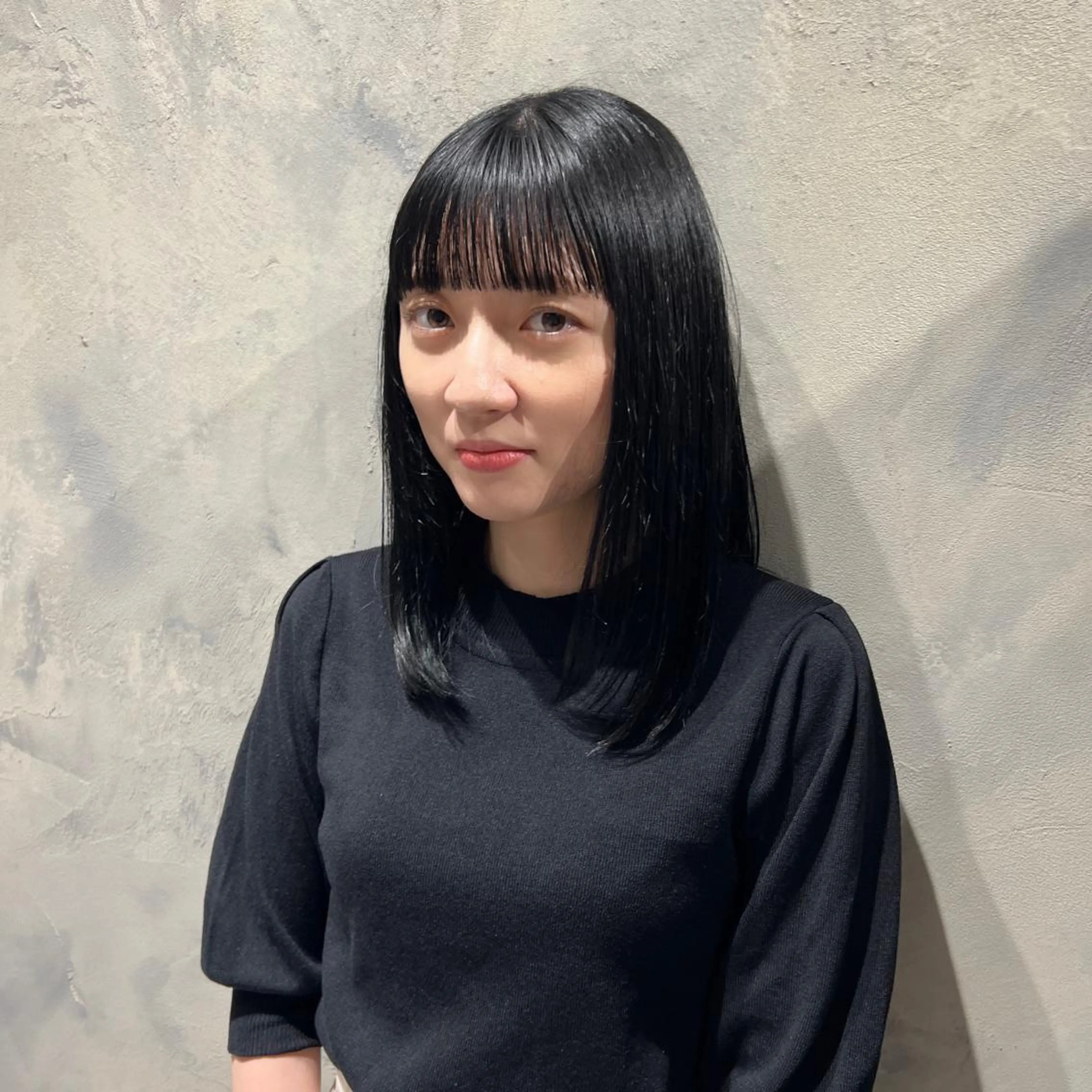 セミロング カラー カット ヘアカラー トリートメント kimika🥑 メンズ/髪質改善のヘアスタイル