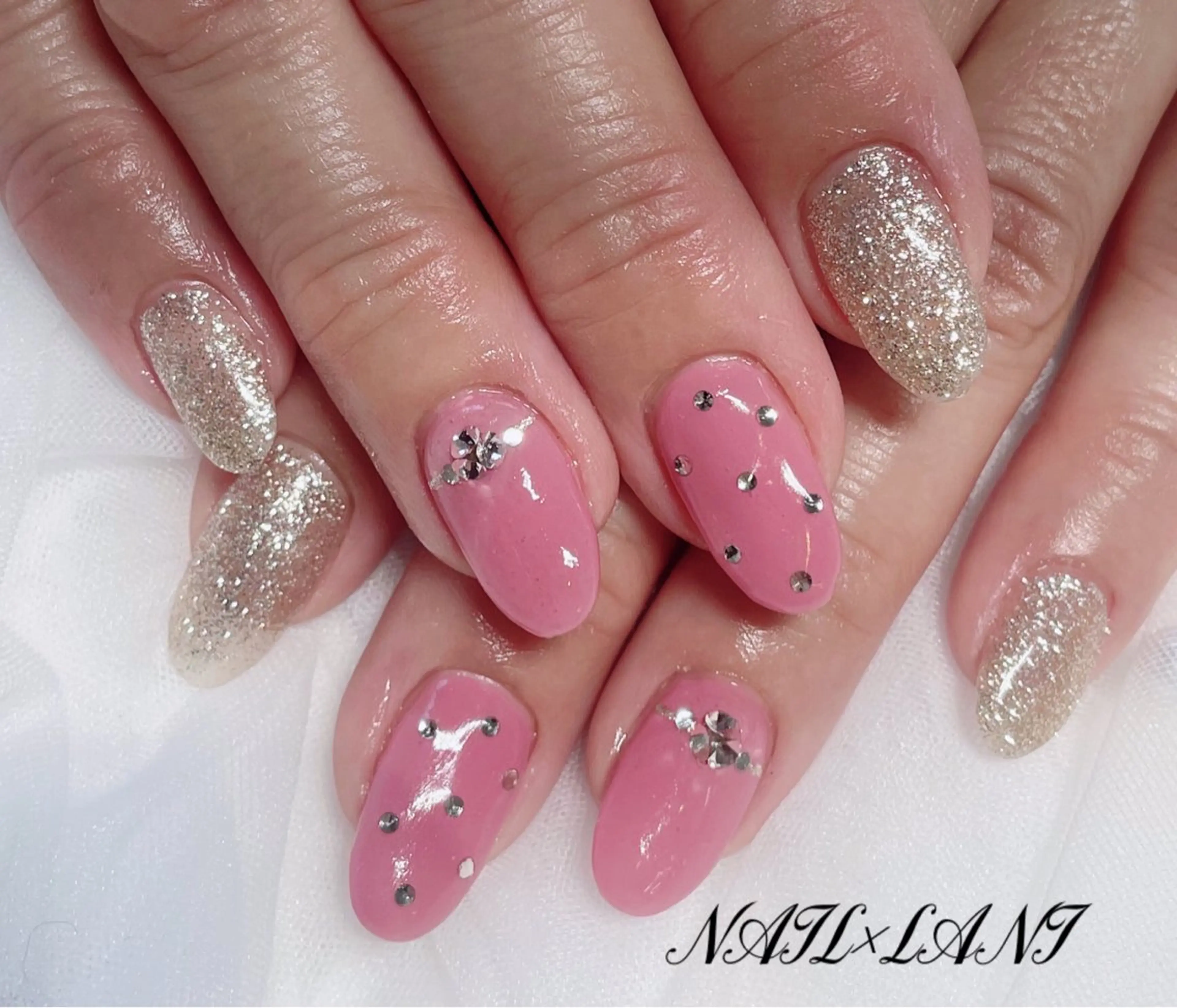 ネイル フットネイル ジェルネイル マグネットネイル パラジェル 一之瀬 柚季のネイルデザイン