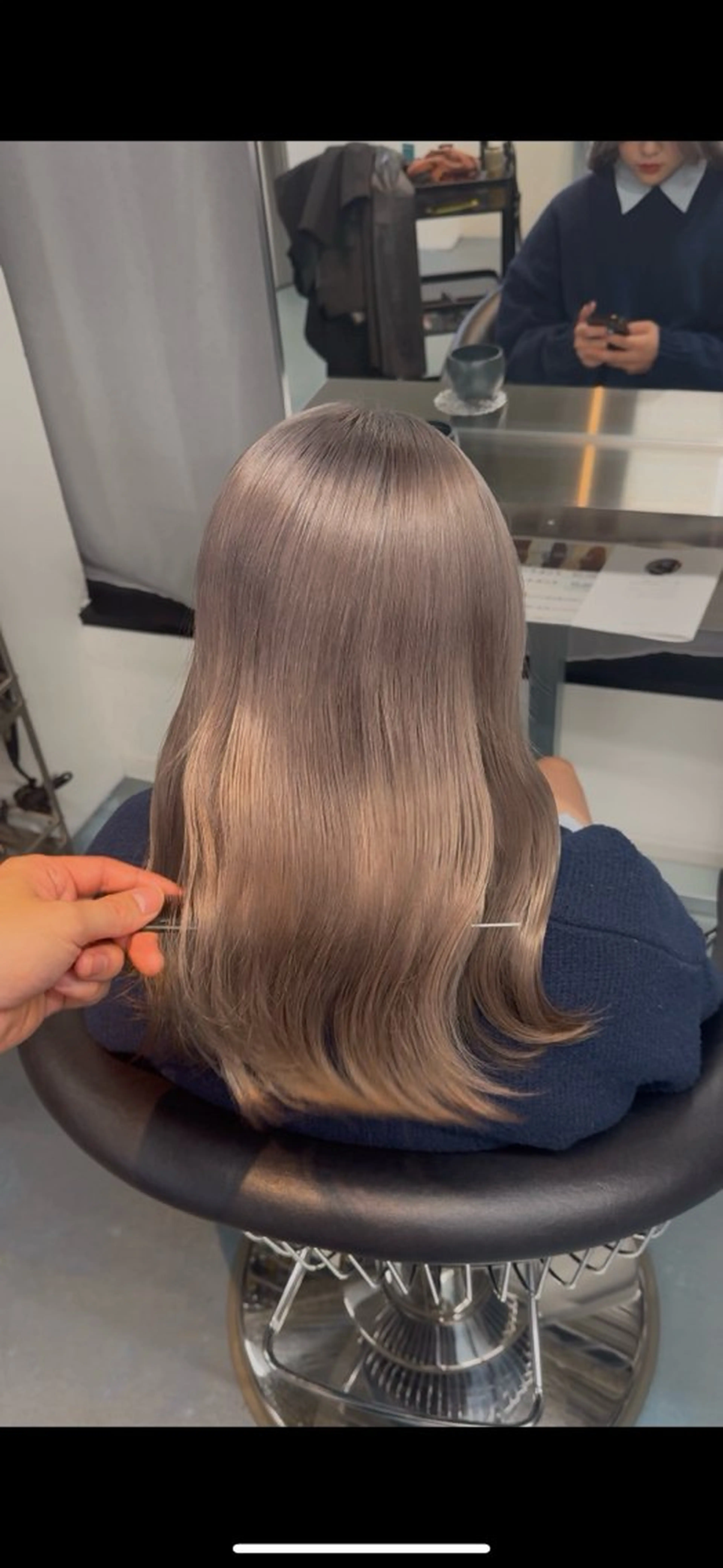 ミディアム BEL所属・三池 ブルノのヘアスタイル