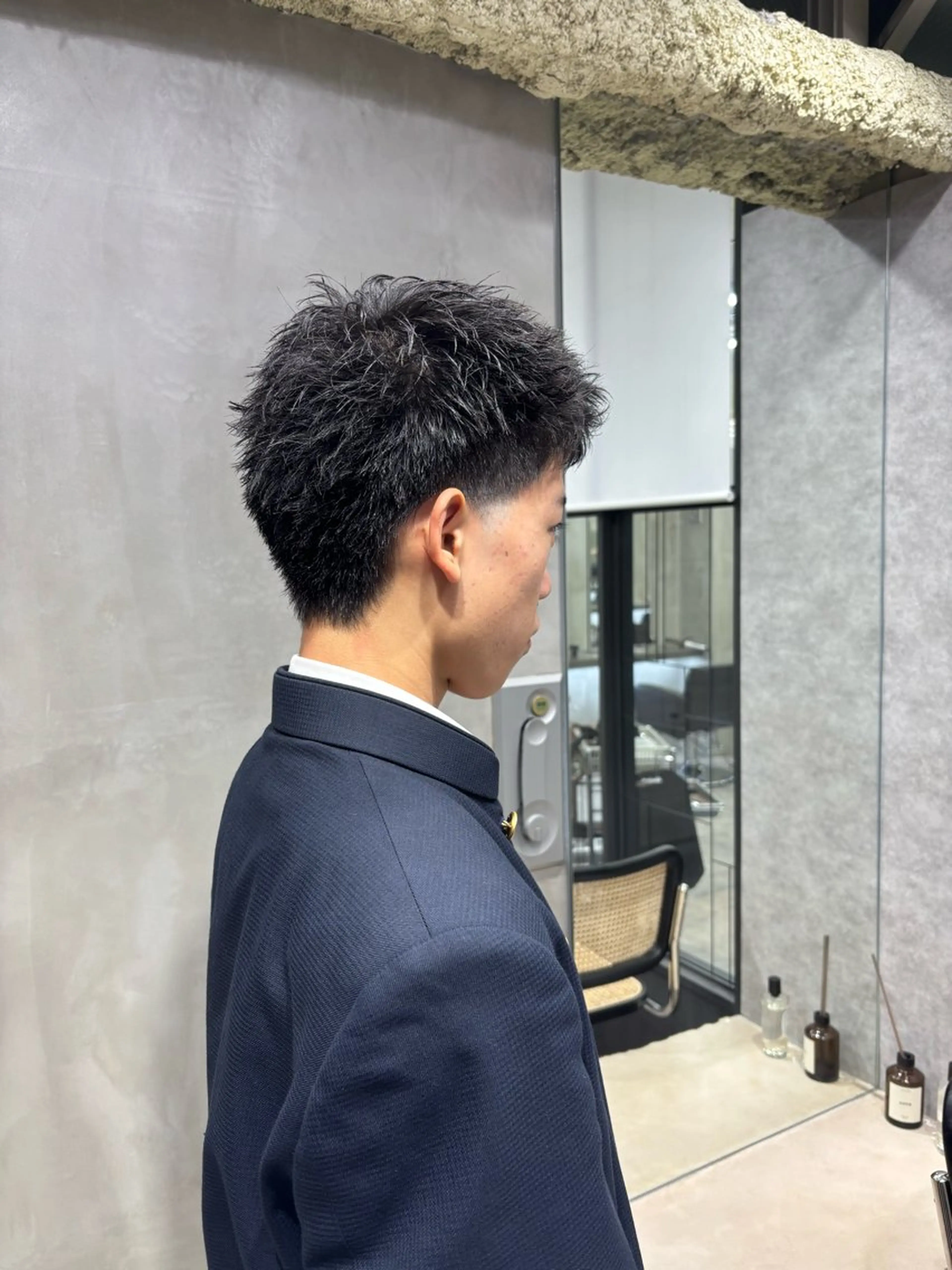 ショート マレットヘア the path ユウヤのヘアスタイル