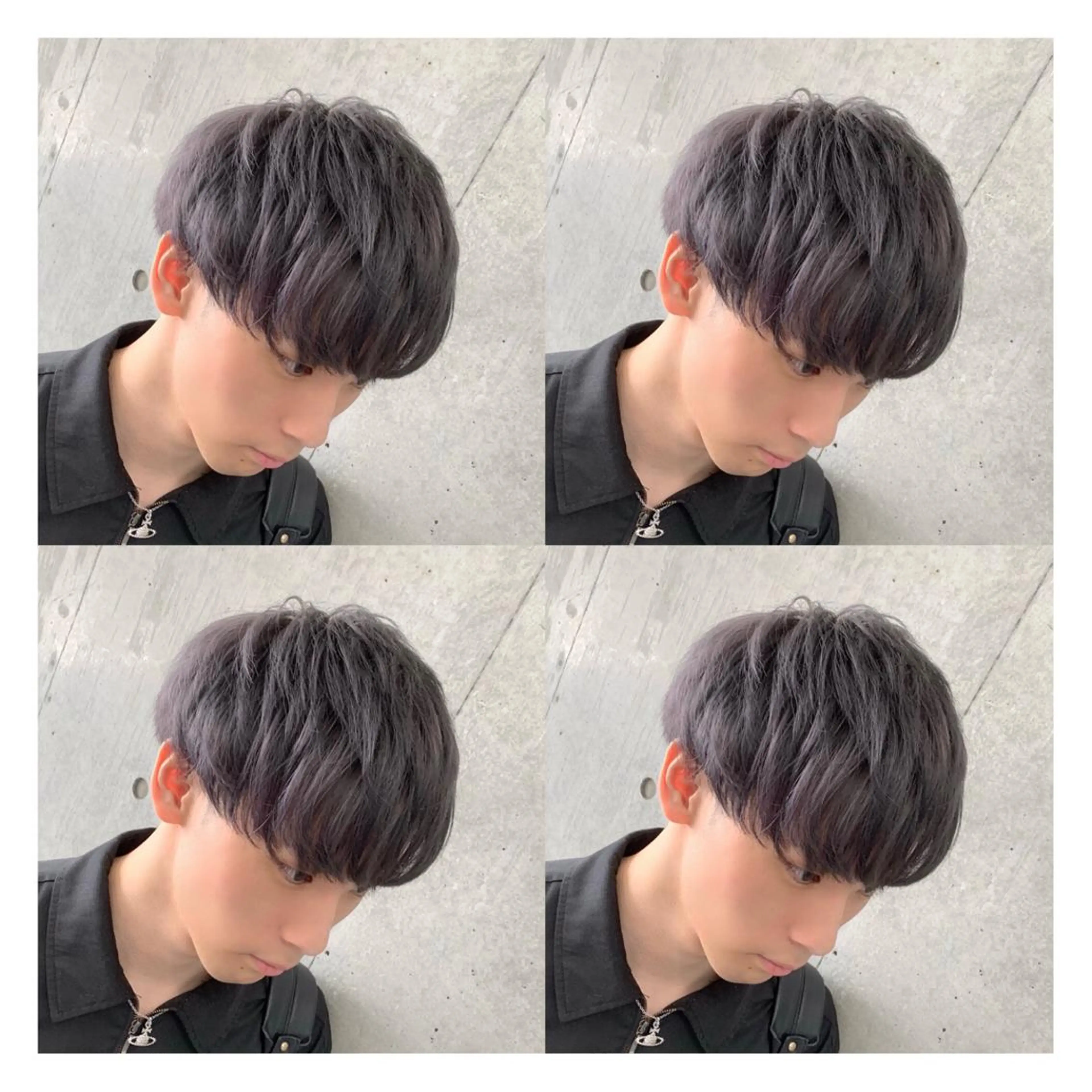 ショート カラー メンズ ange☞ soutaのヘアスタイル