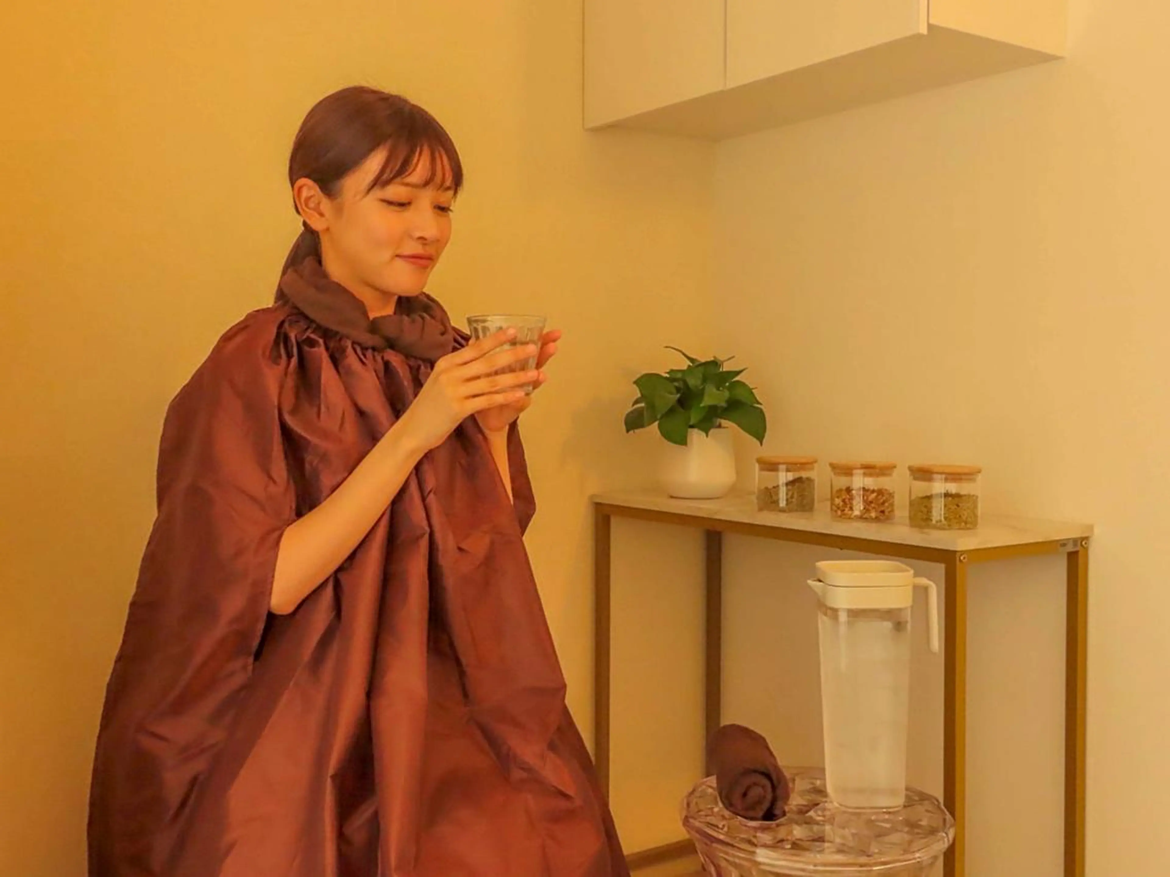 【温活×美肌ケア】よもぎ蒸し+ハーブピーリング+ハイドロスキン 16500円の写真